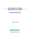 Moxa EDS-72810G Инструкция по эксплуатации