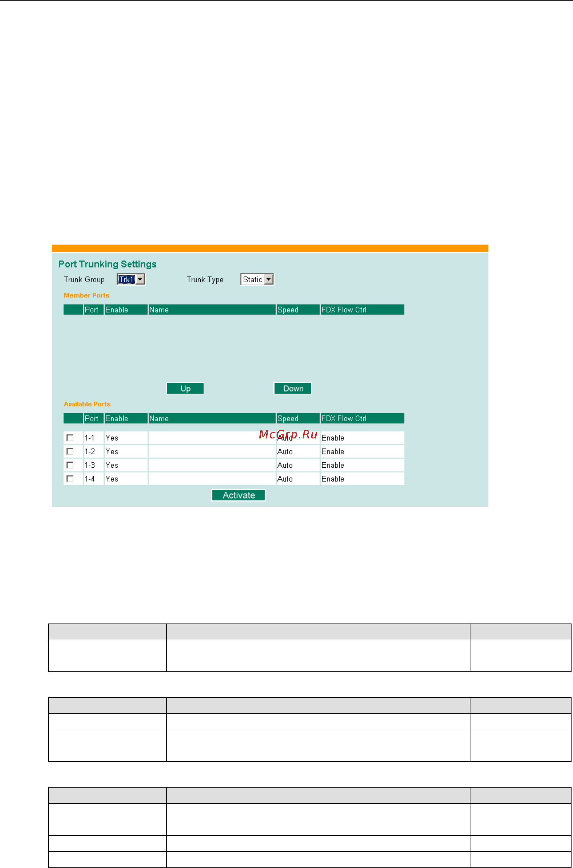 Moxa EDS-82810G [28/113] Configuring port trunking