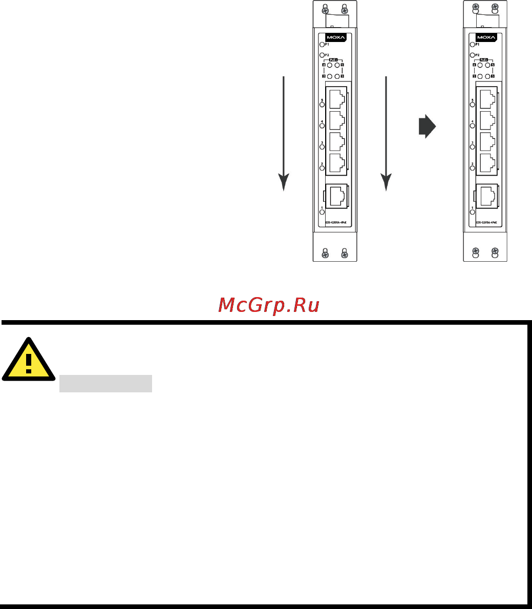 Moxa EDS-G205A-4PoE-T [6/13] Wiring requirements