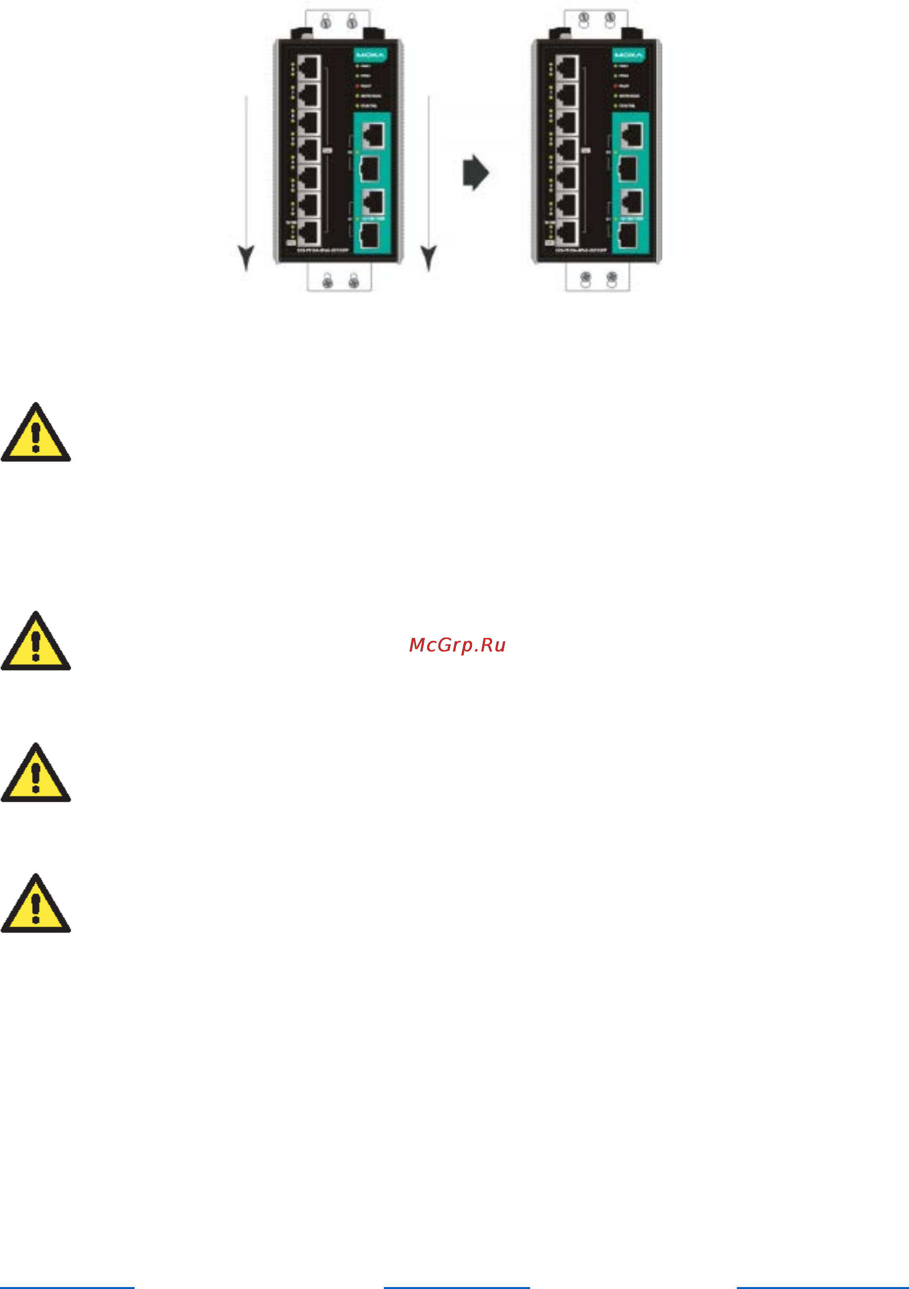 Moxa EDS-P510A-8PoE-2GTXSFP [6/12] Требования к электропроводке
