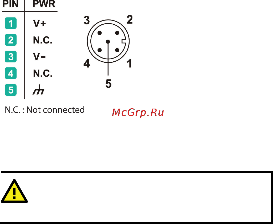 Moxa TN-5308-8PoE-48-T [8/12] Attention