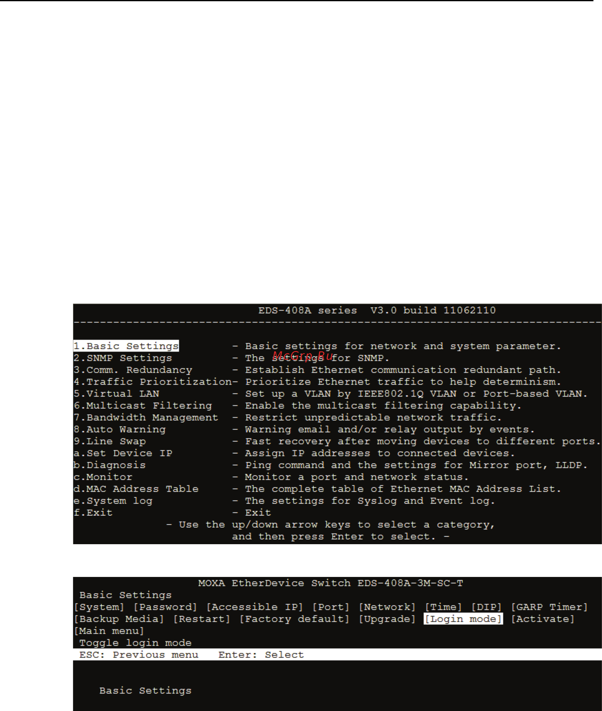 Moxa TN-5518A-8PoE-2GTX-WV-CT-T [7/148] Cli command line interface