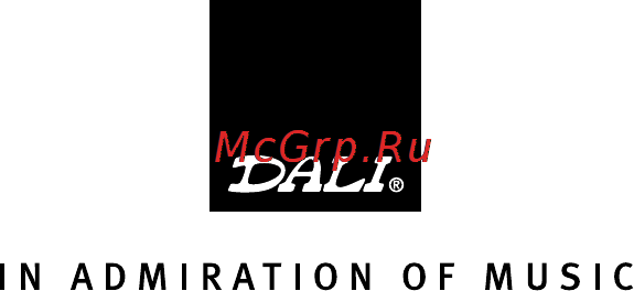 DALI OPTICON LCR Руководство пользователя онлайн