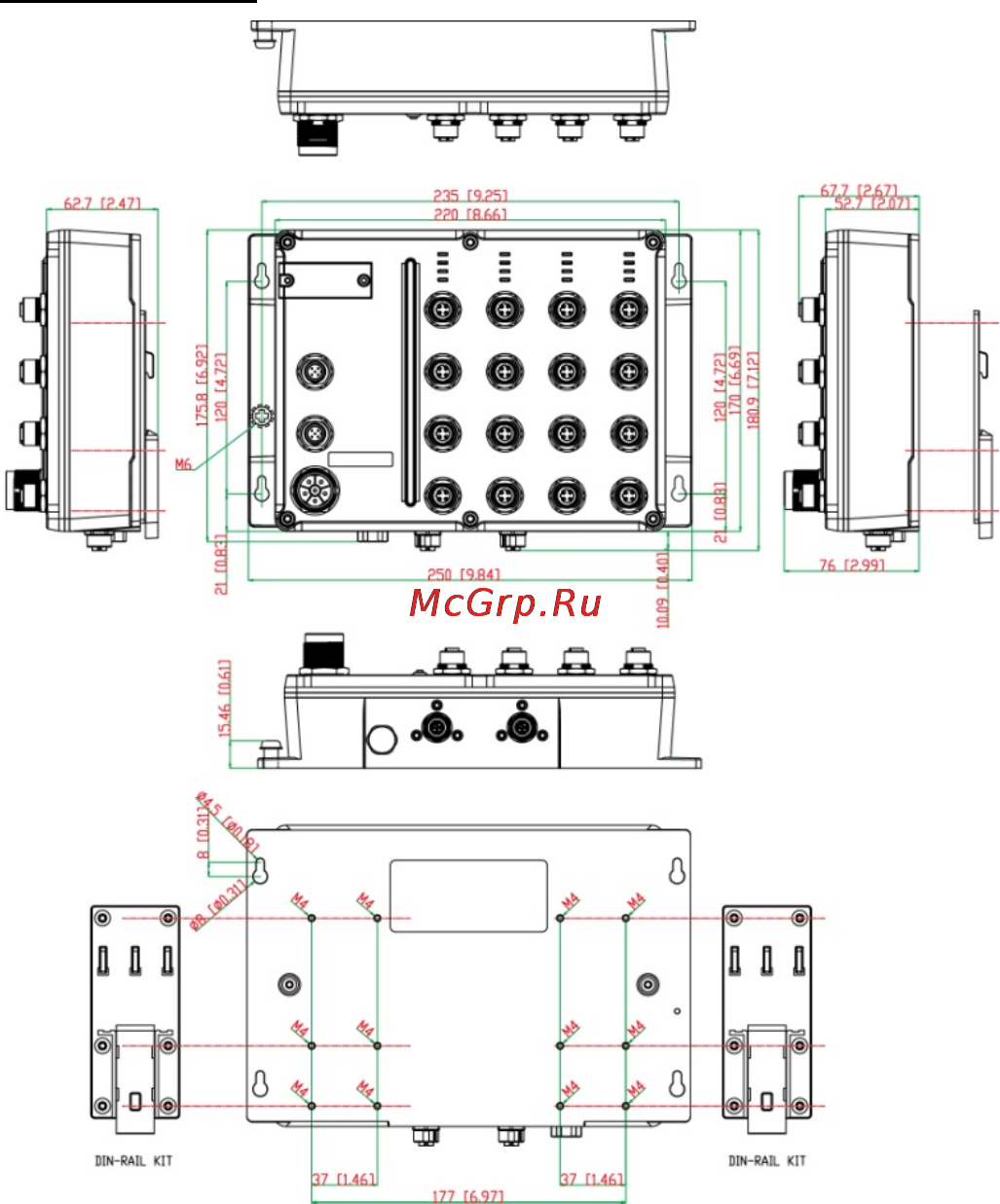 Moxa TN-5816ABP-WV-T Руководство по аппаратной части онлайн [8/20] 169904