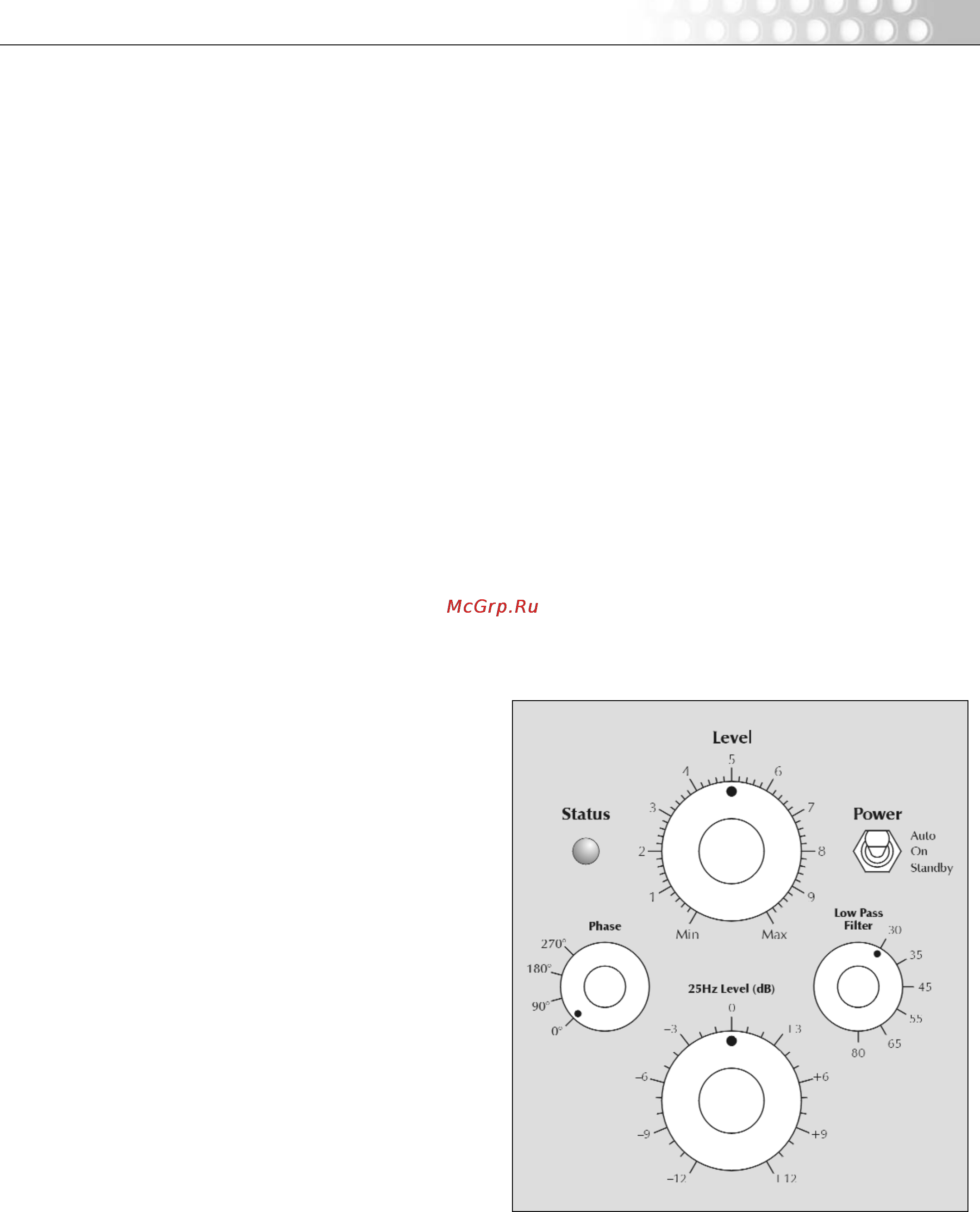 MartinLogan Depth [5/24] About the controls