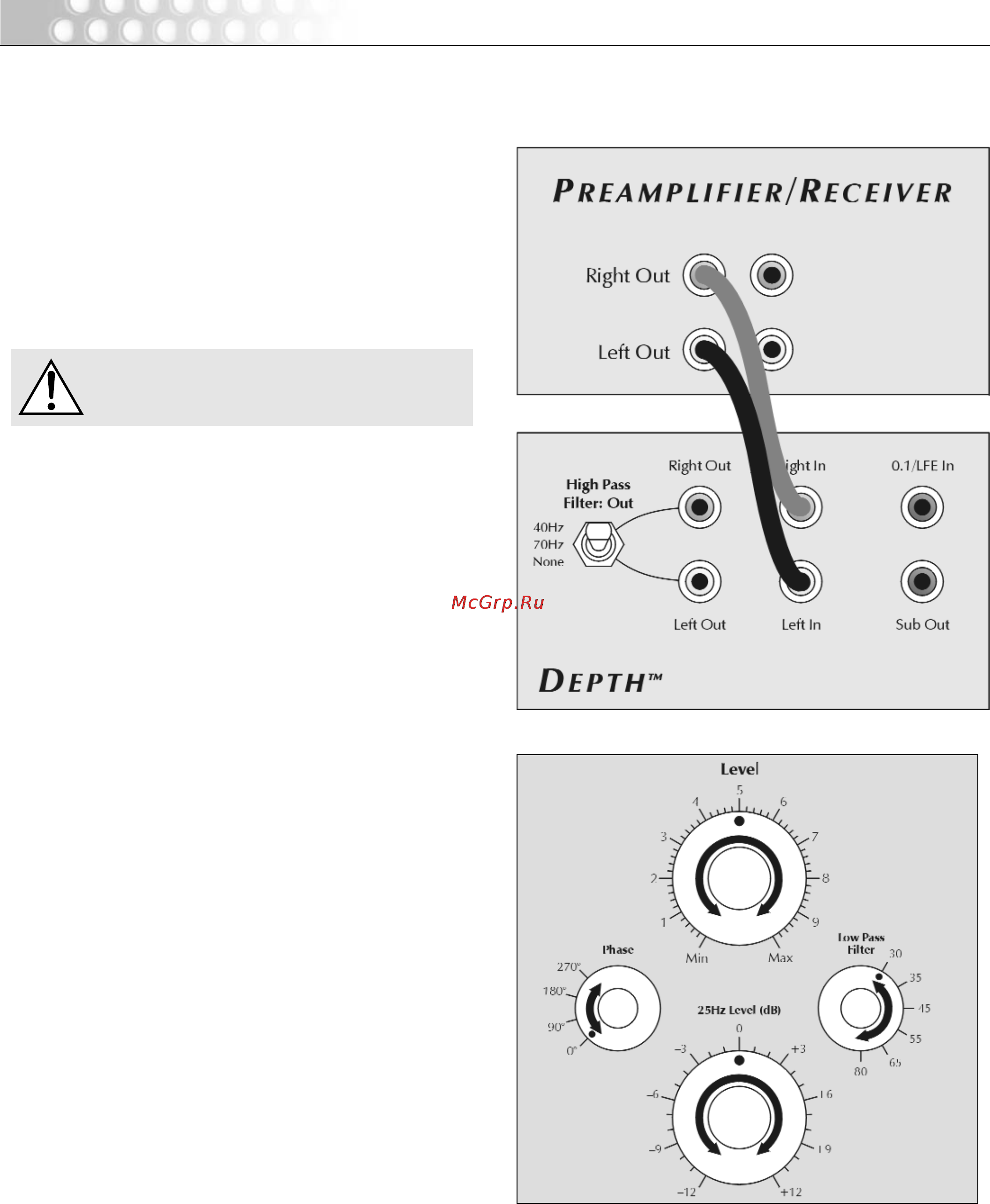 MartinLogan Depth [6/24] Connections and control settings