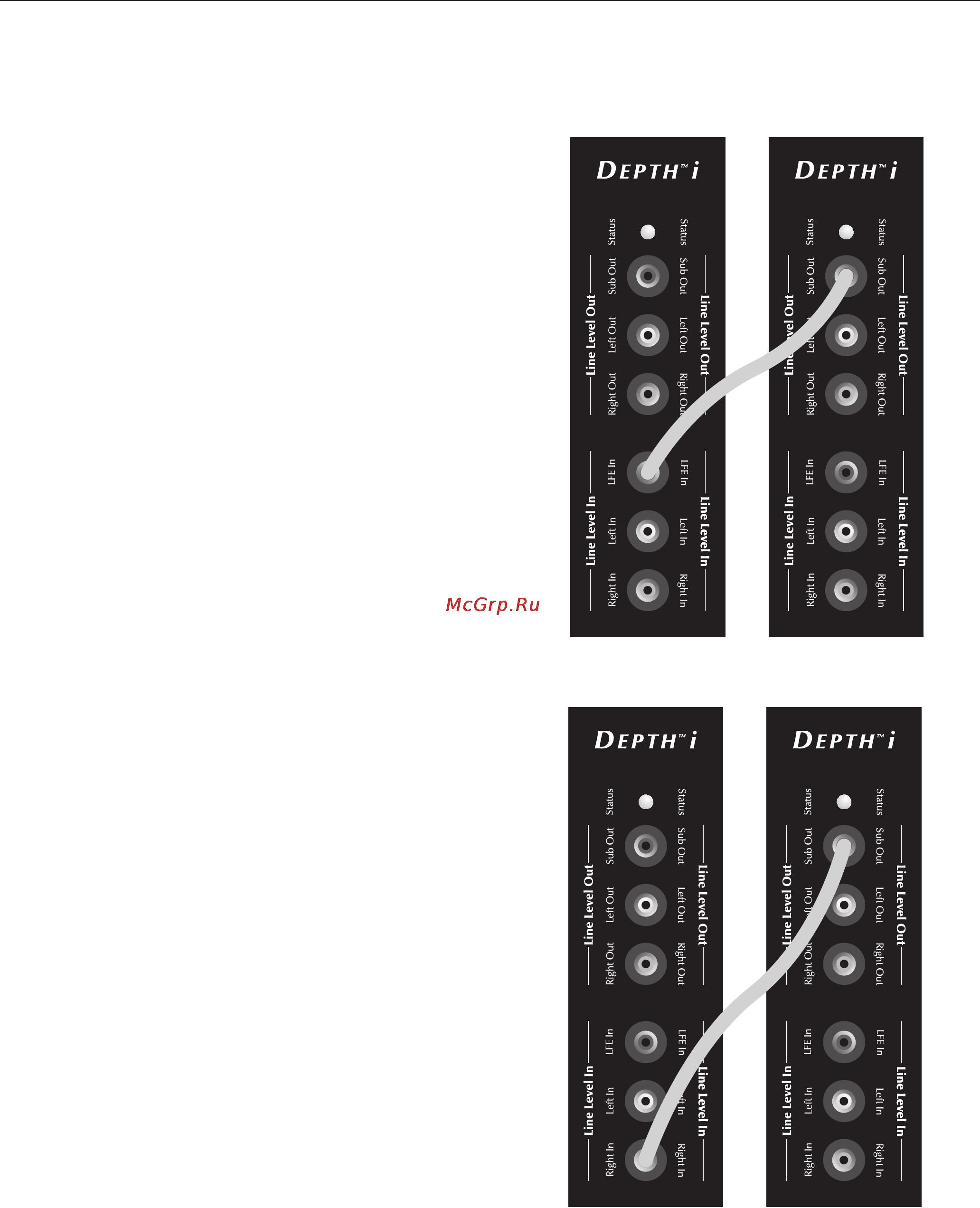 MartinLogan Depth i [14/28] Sub out using multiple subwoofers