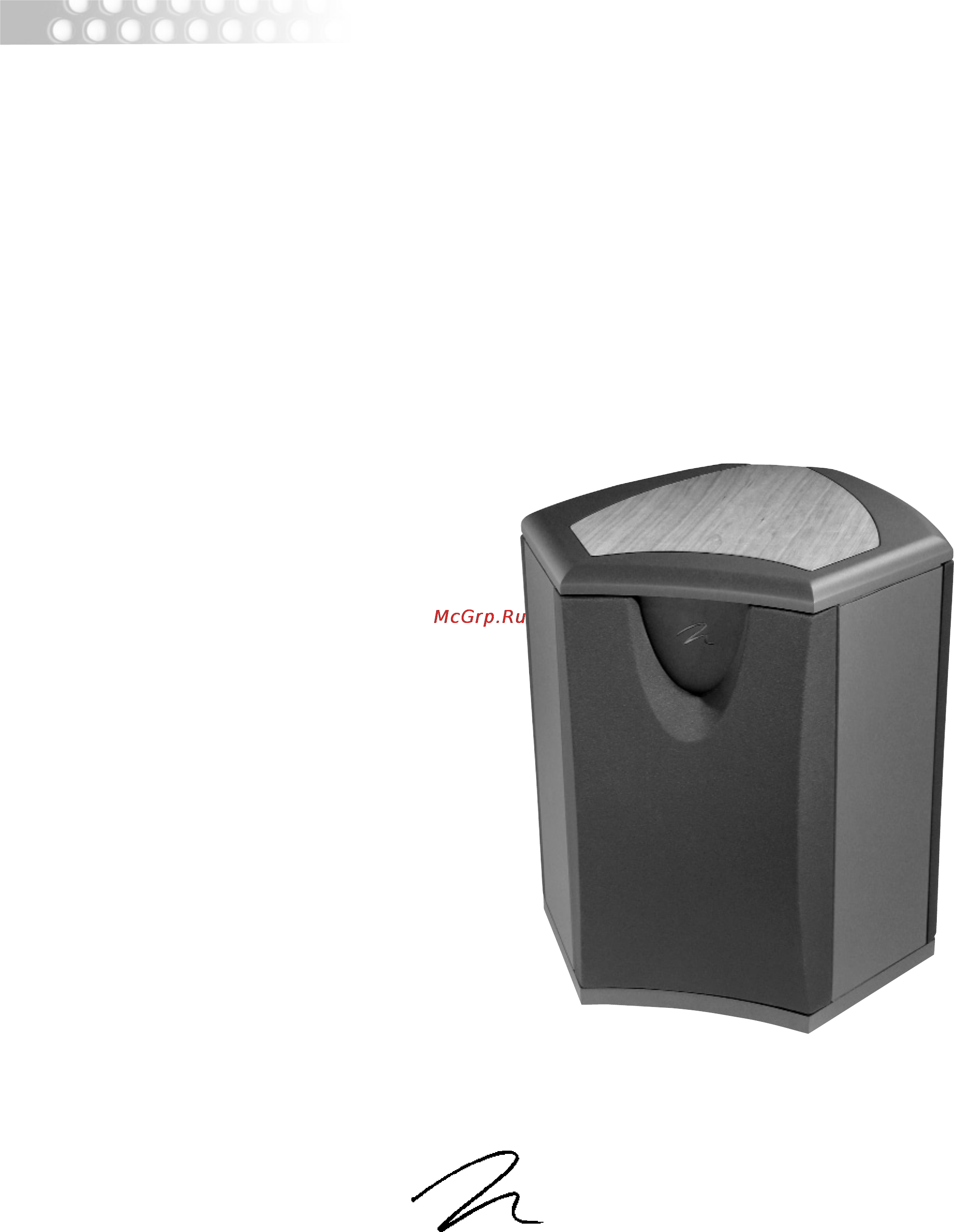 MartinLogan Descent Руководство пользователя онлайн
