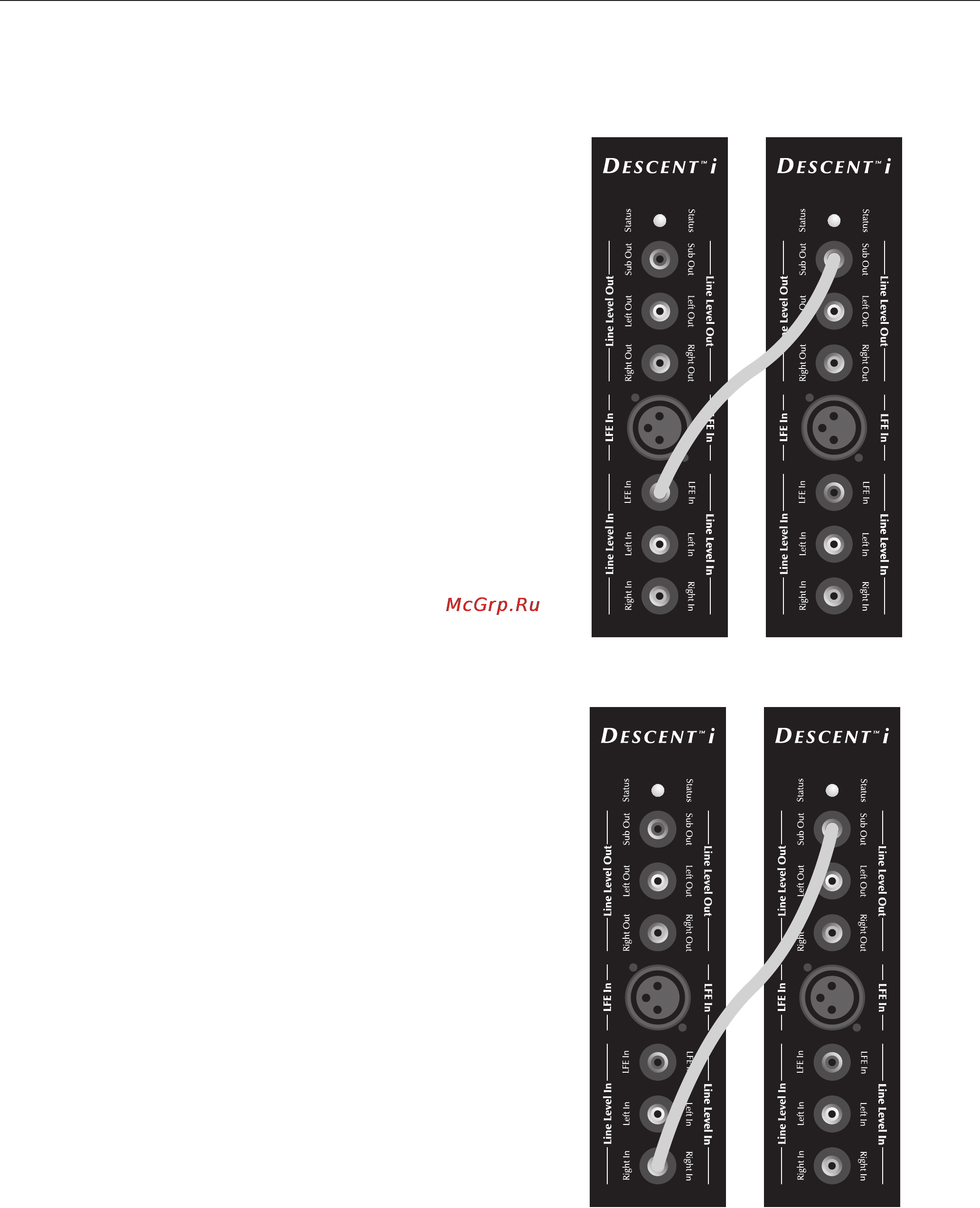 MartinLogan Descent i [14/28] Sub out using multiple subwoofers