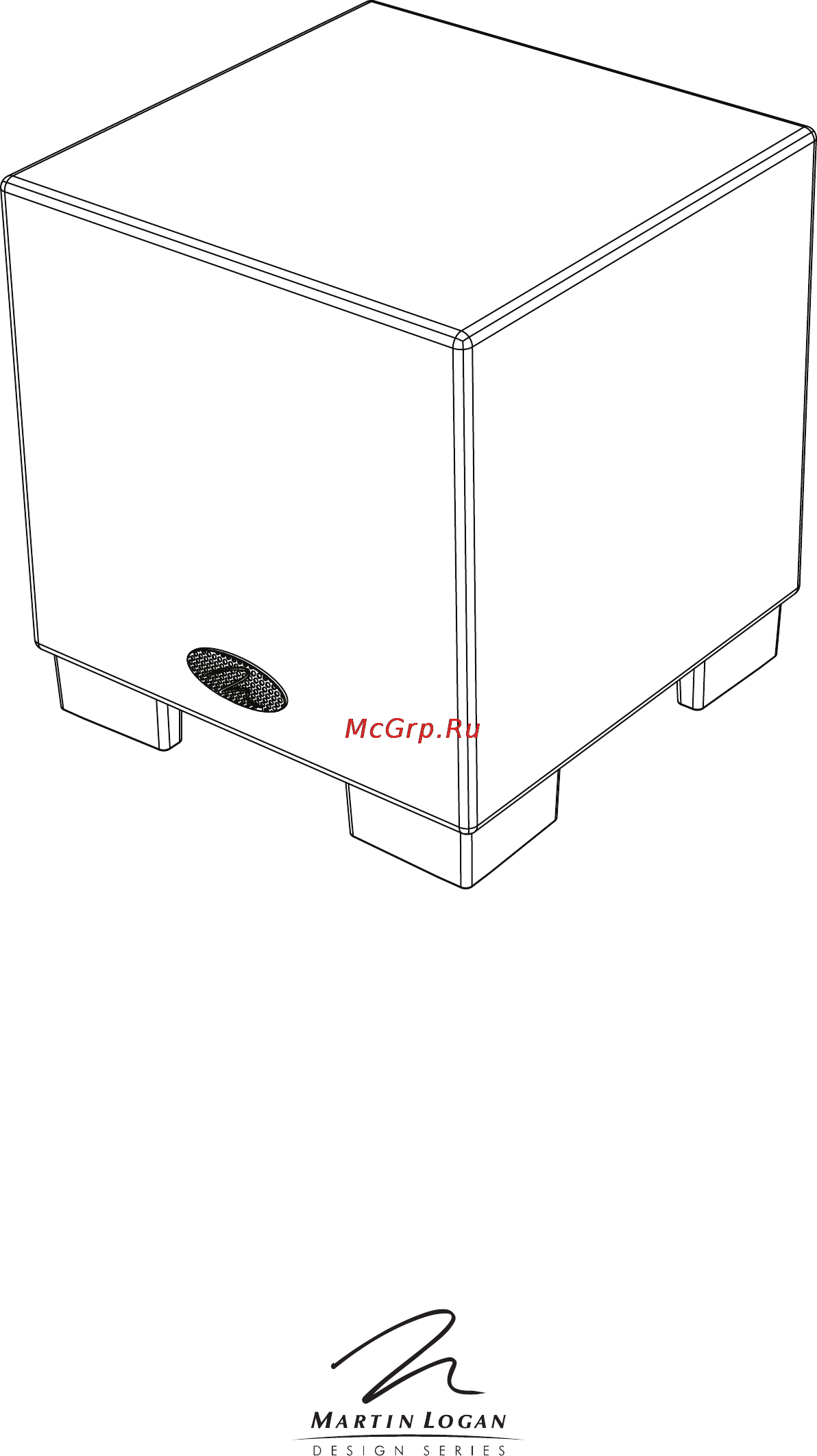 MartinLogan Dynamo 700 Руководство пользователя онлайн