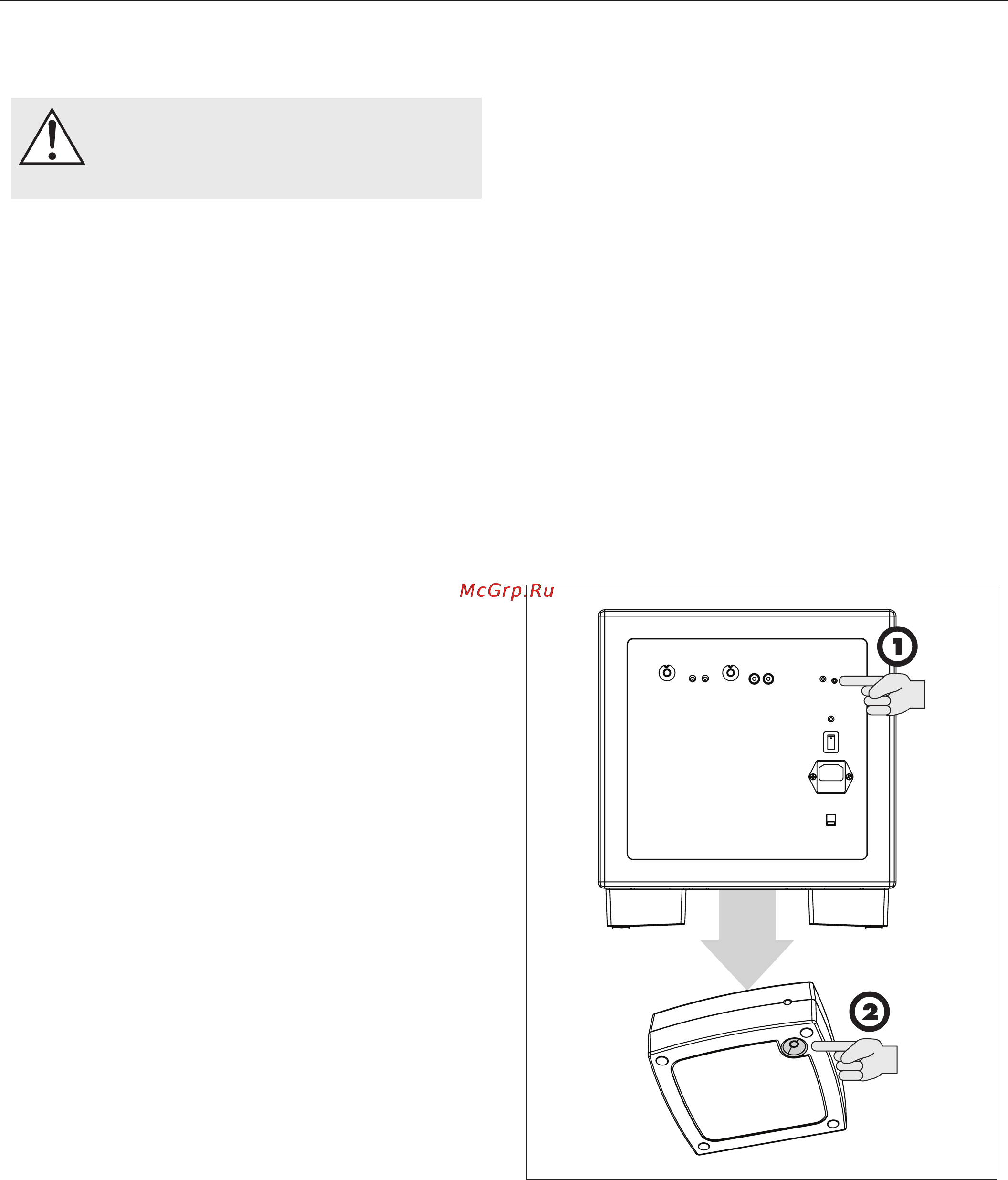 MartinLogan Dynamo 700 [10/20] Ac power connection