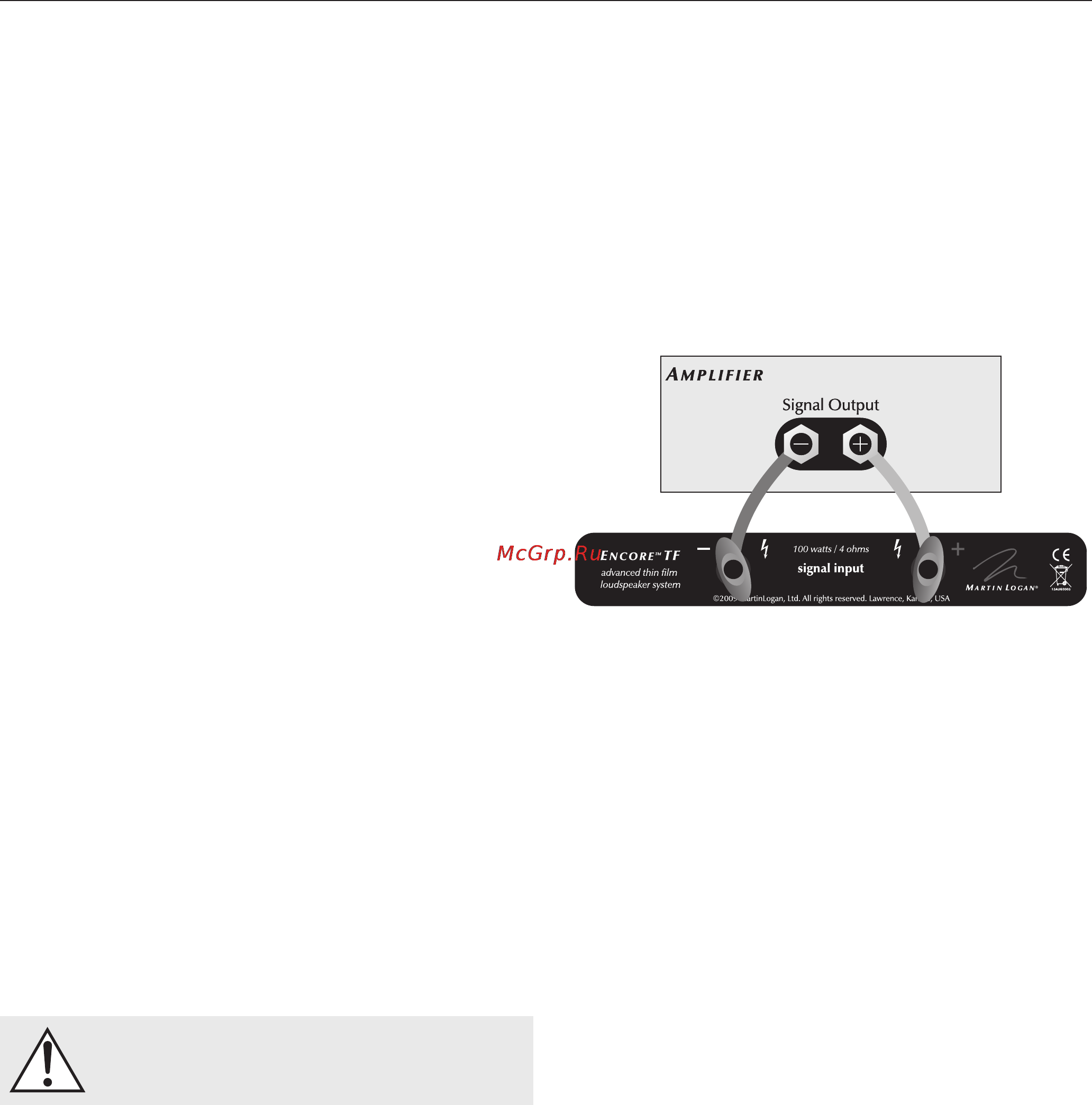 MartinLogan Encore TF [6/16] Onnection