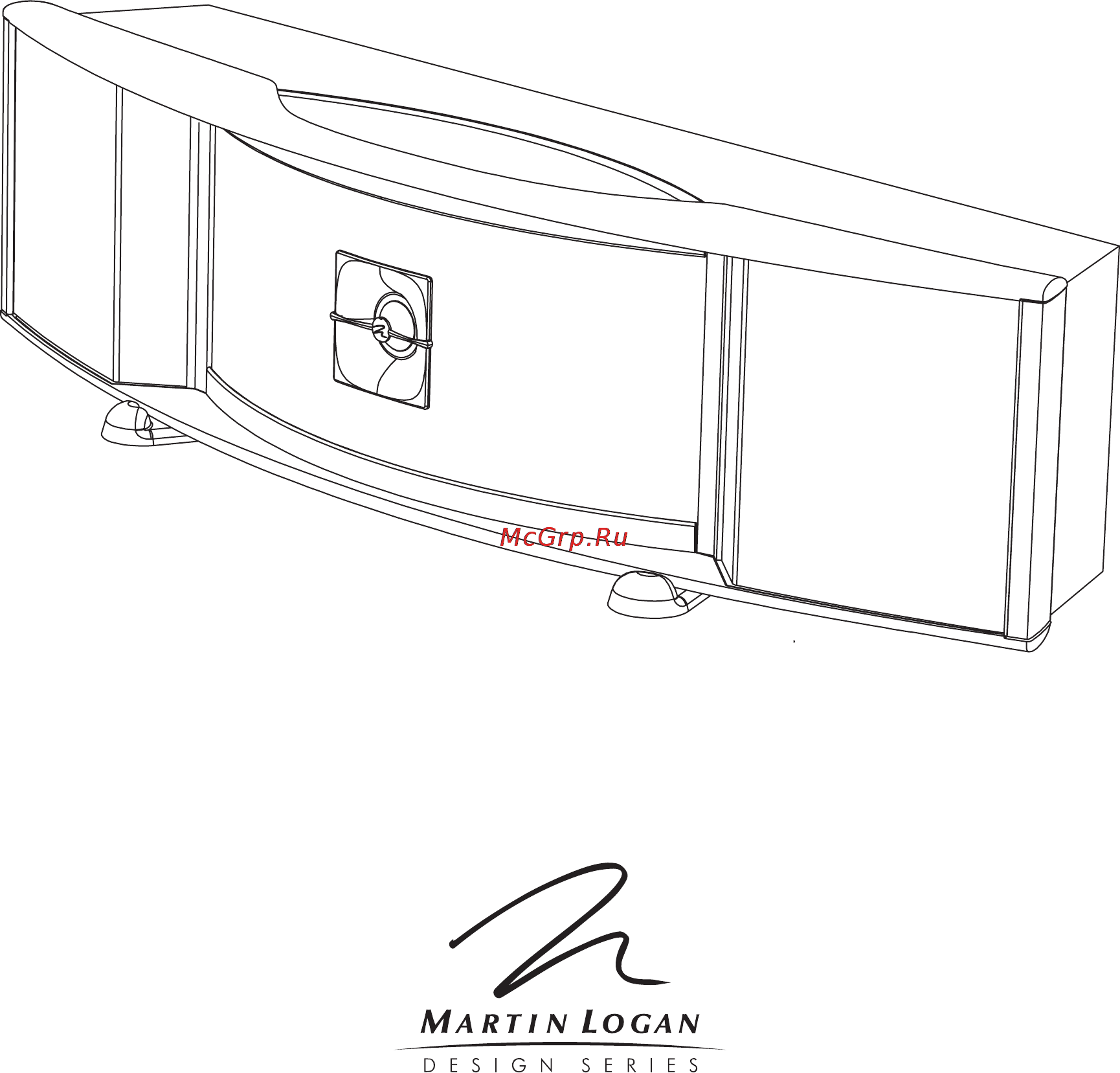MartinLogan Feature Краткое руководство пользователя онлайн