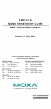 Moxa IMC-21GA-T Руководство пользователя Англ.
