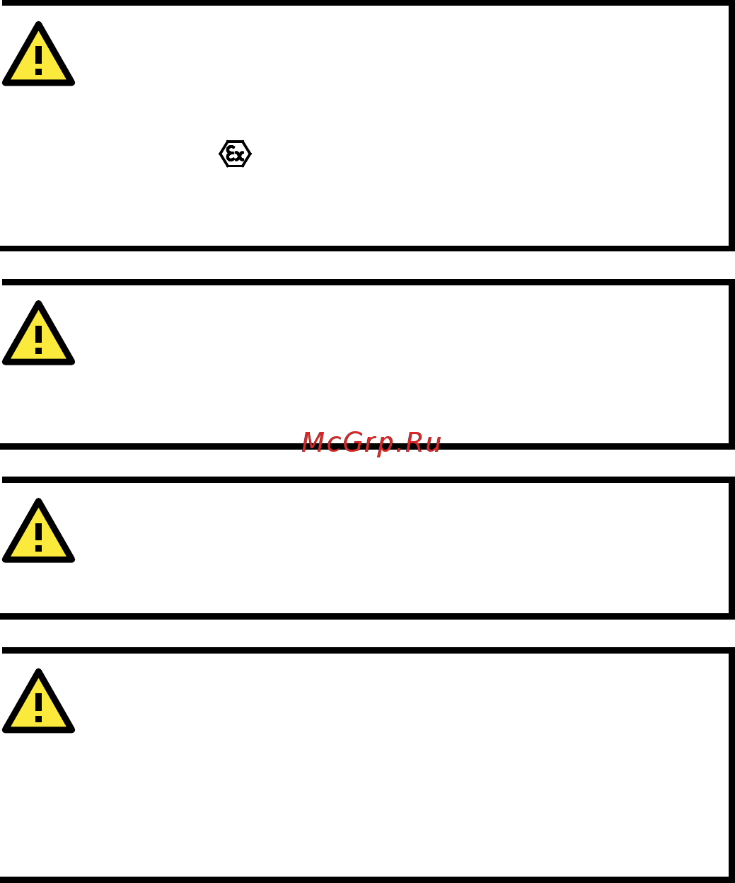Moxa IMC-101-M-ST-IEX [7/14] Attention