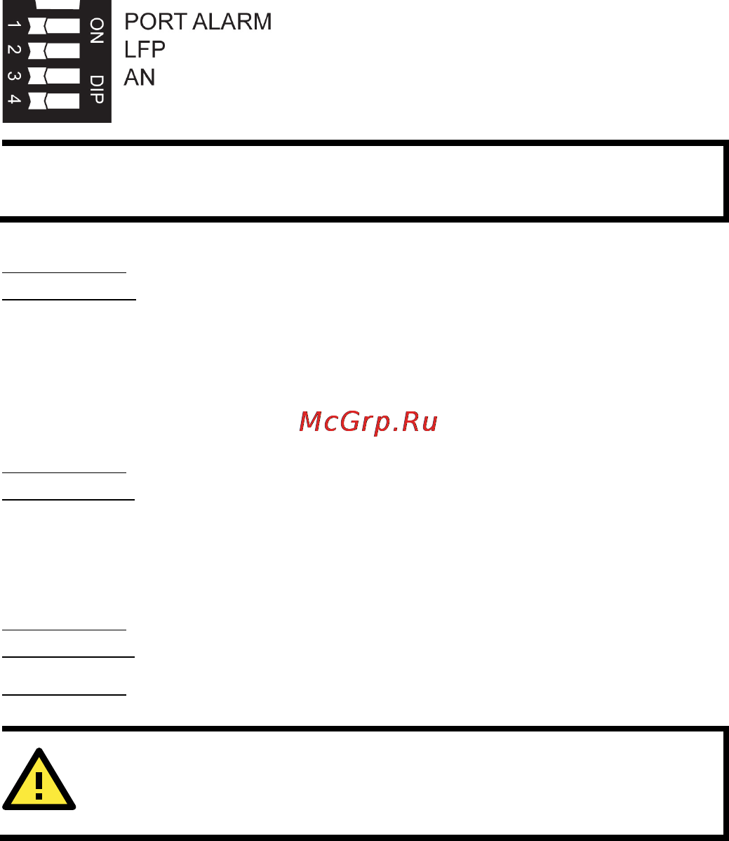 Moxa IMC-101G-T [11/14] Attention