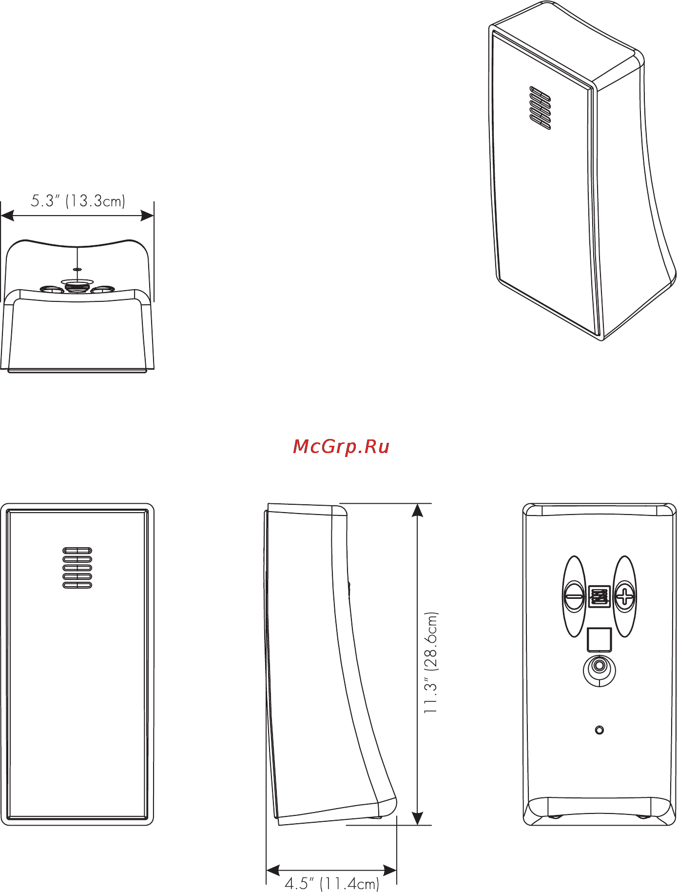 MartinLogan Motion 4 [10/24] Imensiona