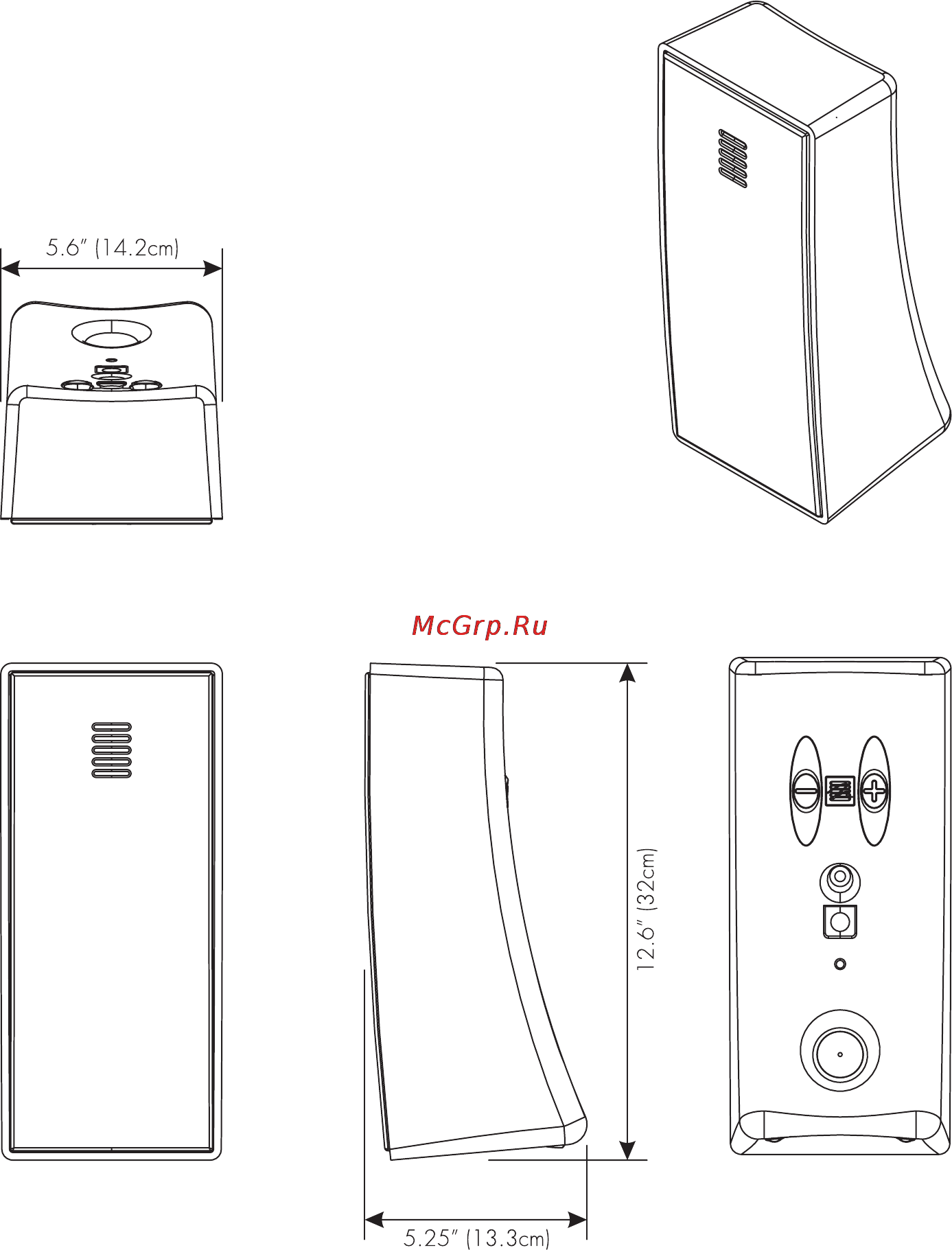 MartinLogan Motion 4 [11/24] Imensiona