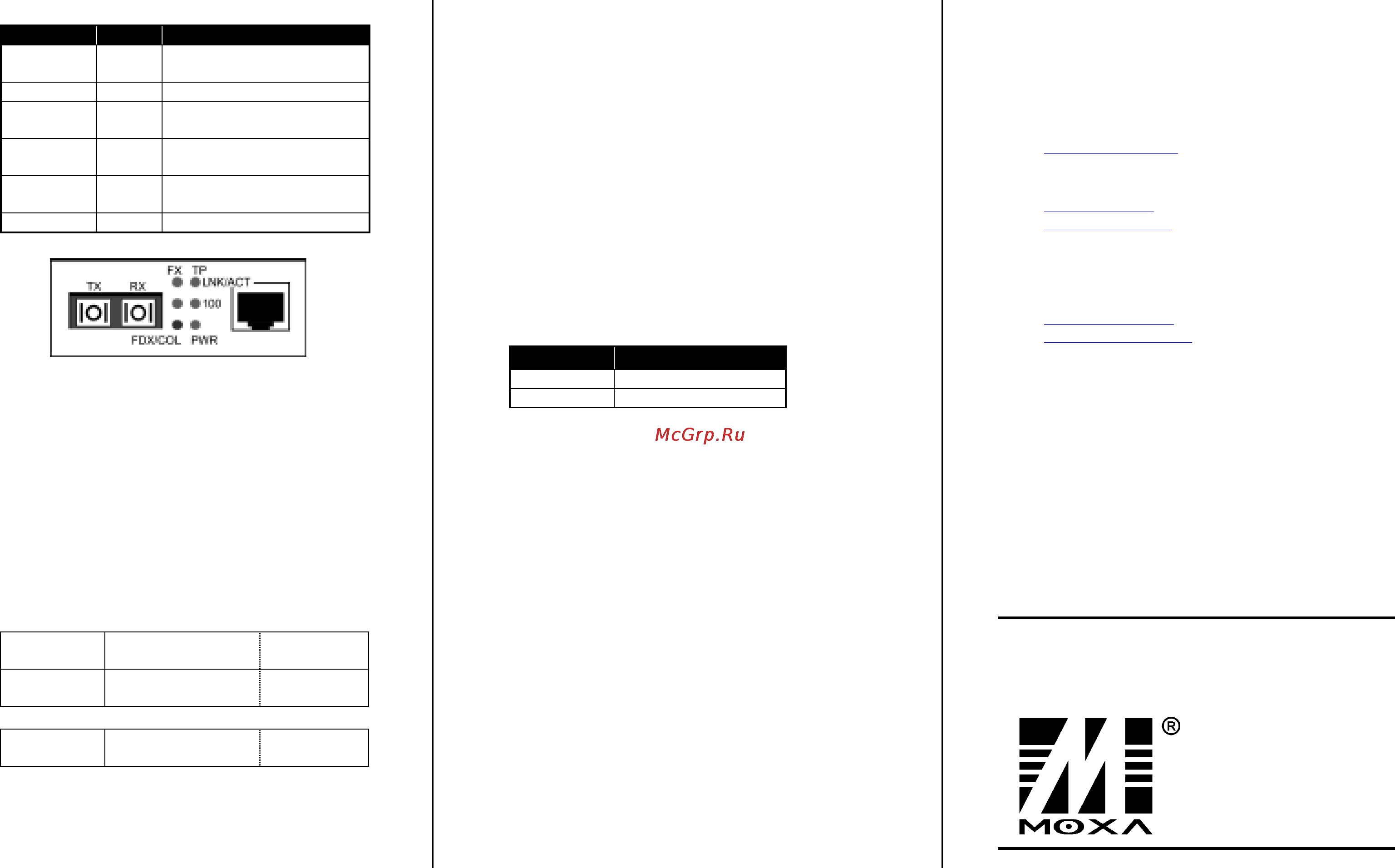 Moxa ME51-M-ST [2/2] Service information