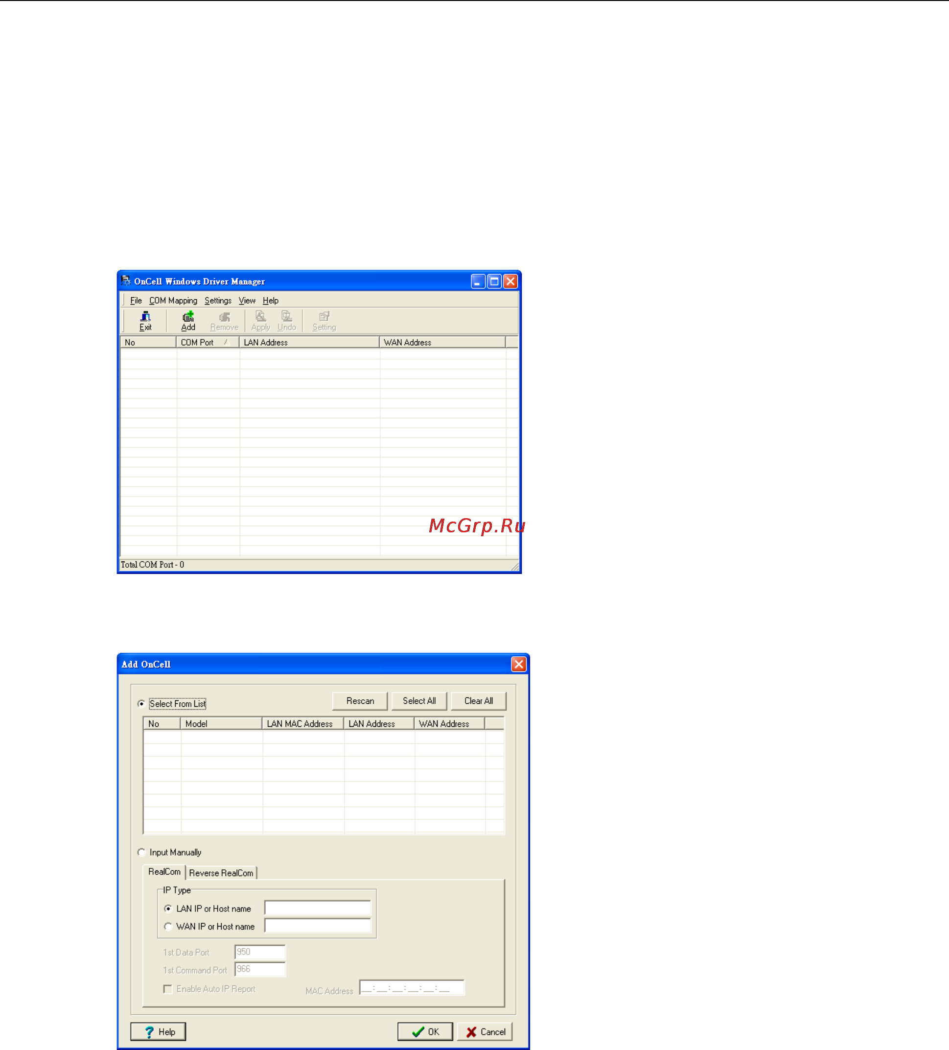 Moxa AWK-1127-PoE [77/97] Using oncell windows driver manager