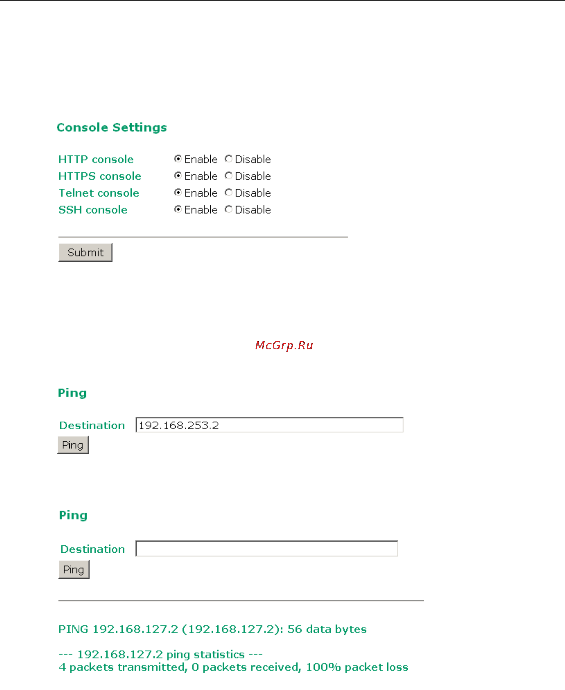 Moxa AWK-4121-EU-T [61/89] Console settings