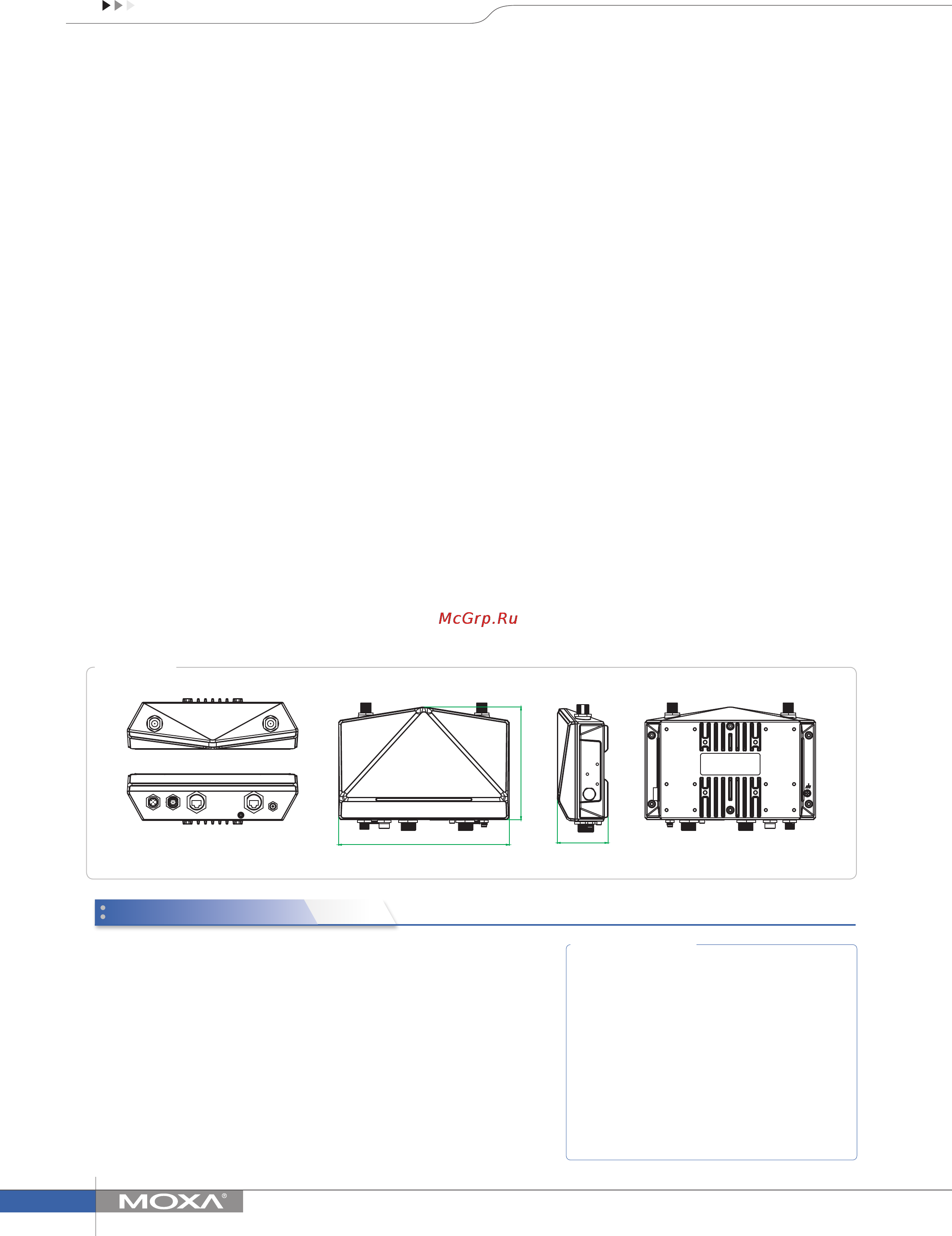 Moxa AWK-4121-EU-T [2/2] Ordering information