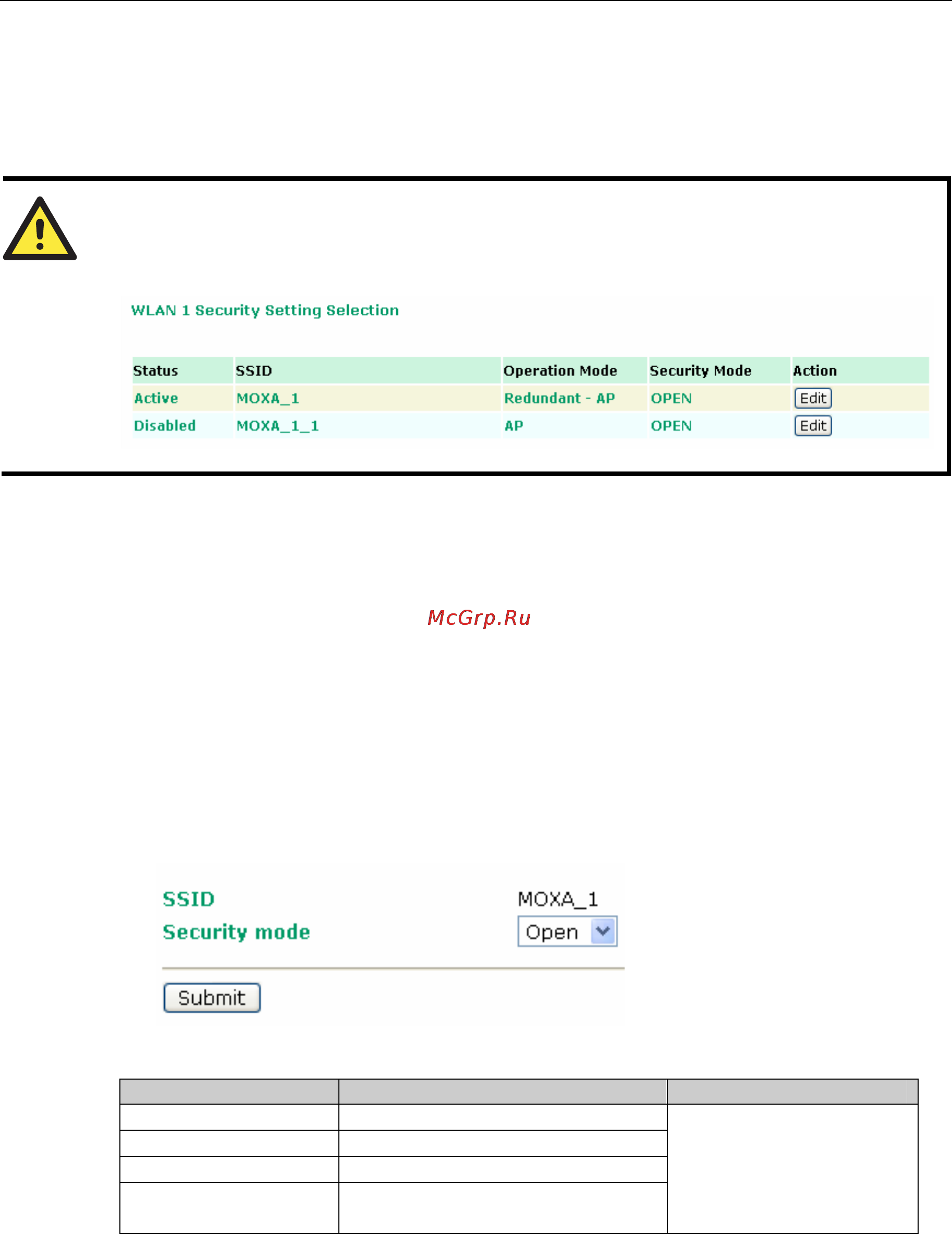 Moxa AWK-6222-EU-T [35/101] Wlan security settings