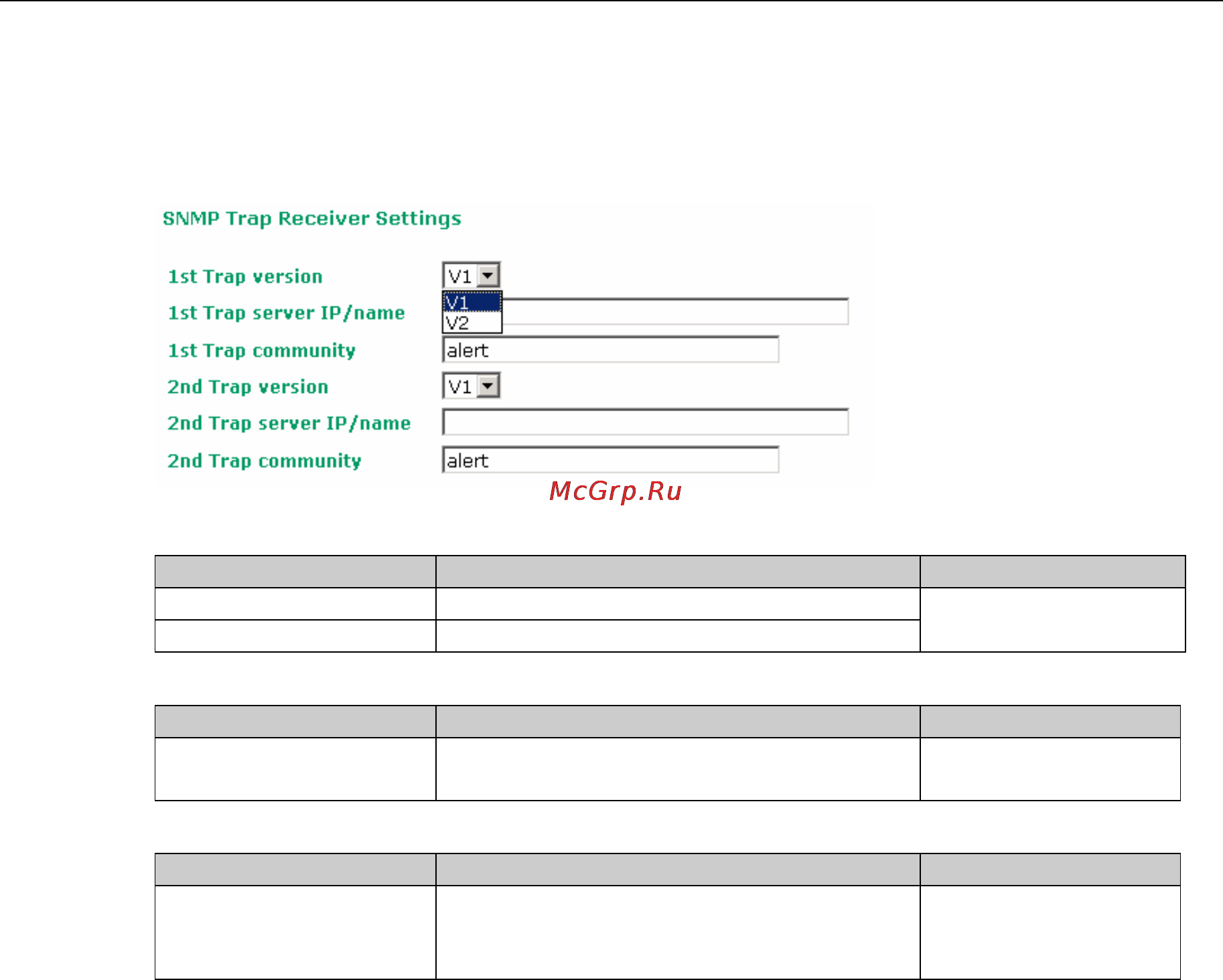 Moxa AWK-6222-EU-T [66/101] Snmp trap receiver settings