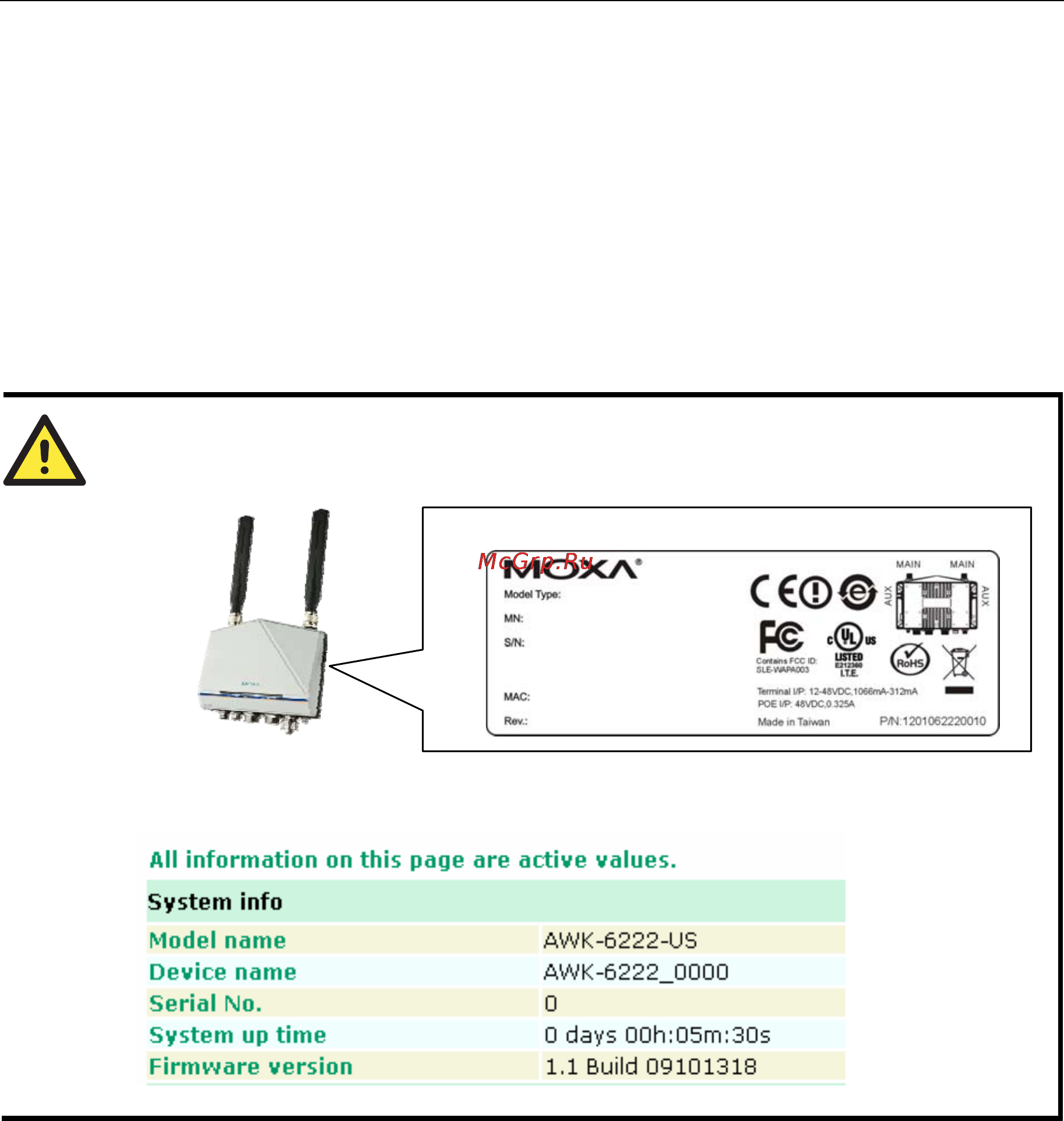 Moxa AWK-6222-EU-T [97/101] About this user s manual