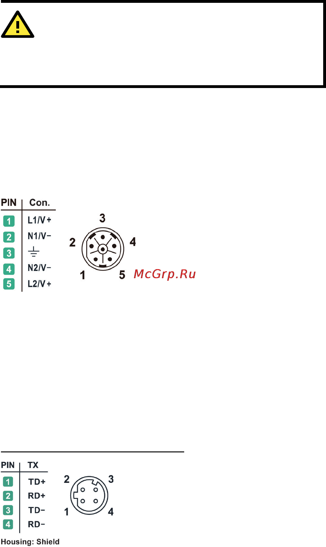 Moxa TAP-6226-TC-EU-T [7/12] Attention