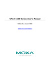 Moxa UPort 1110 Инструкция по эксплуатации