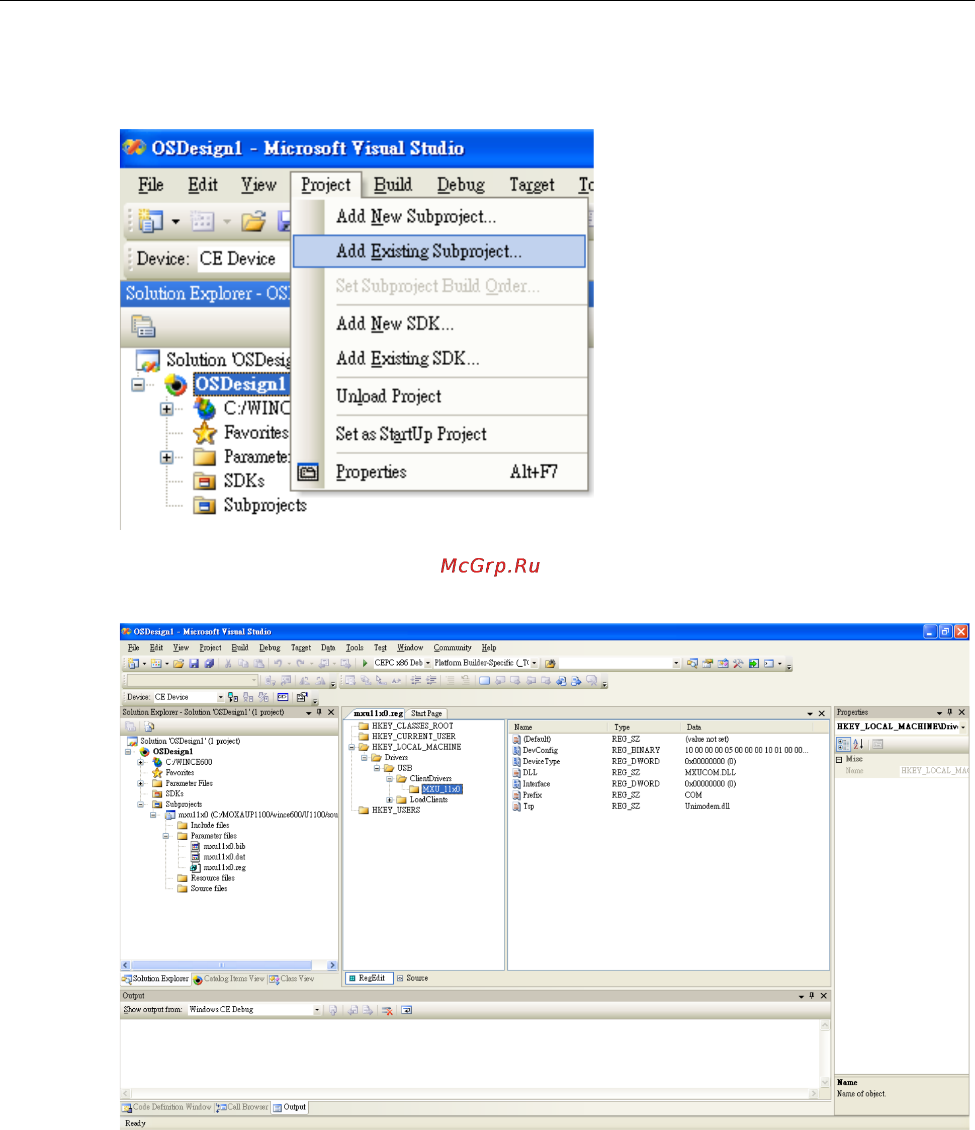 Moxa UPort 1150I [34/43] Uport 1100 series installation and configuration