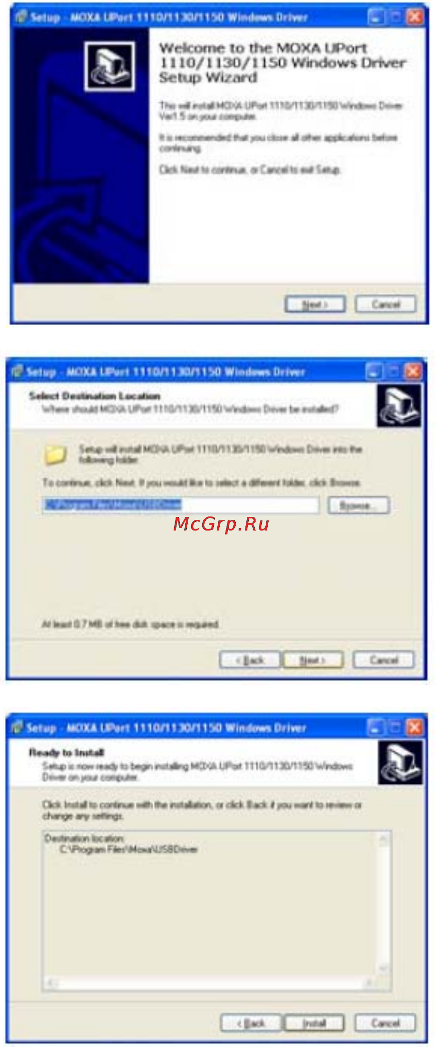 Moxa UPort 1130 Руководство по аппаратной части онлайн [2/6] 170234