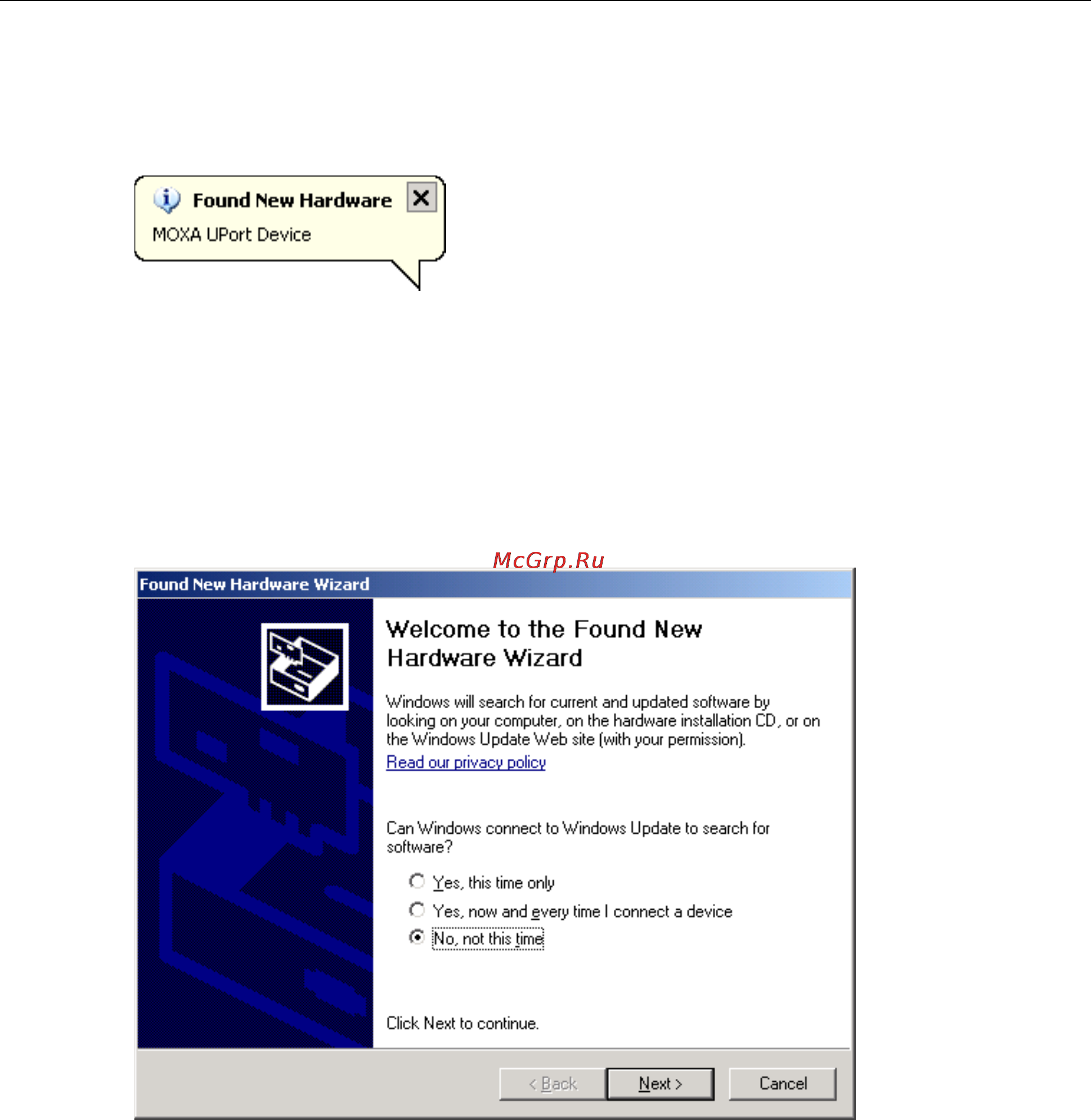 Moxa UPort 2210 [14/36] Installing the driver for the converter
