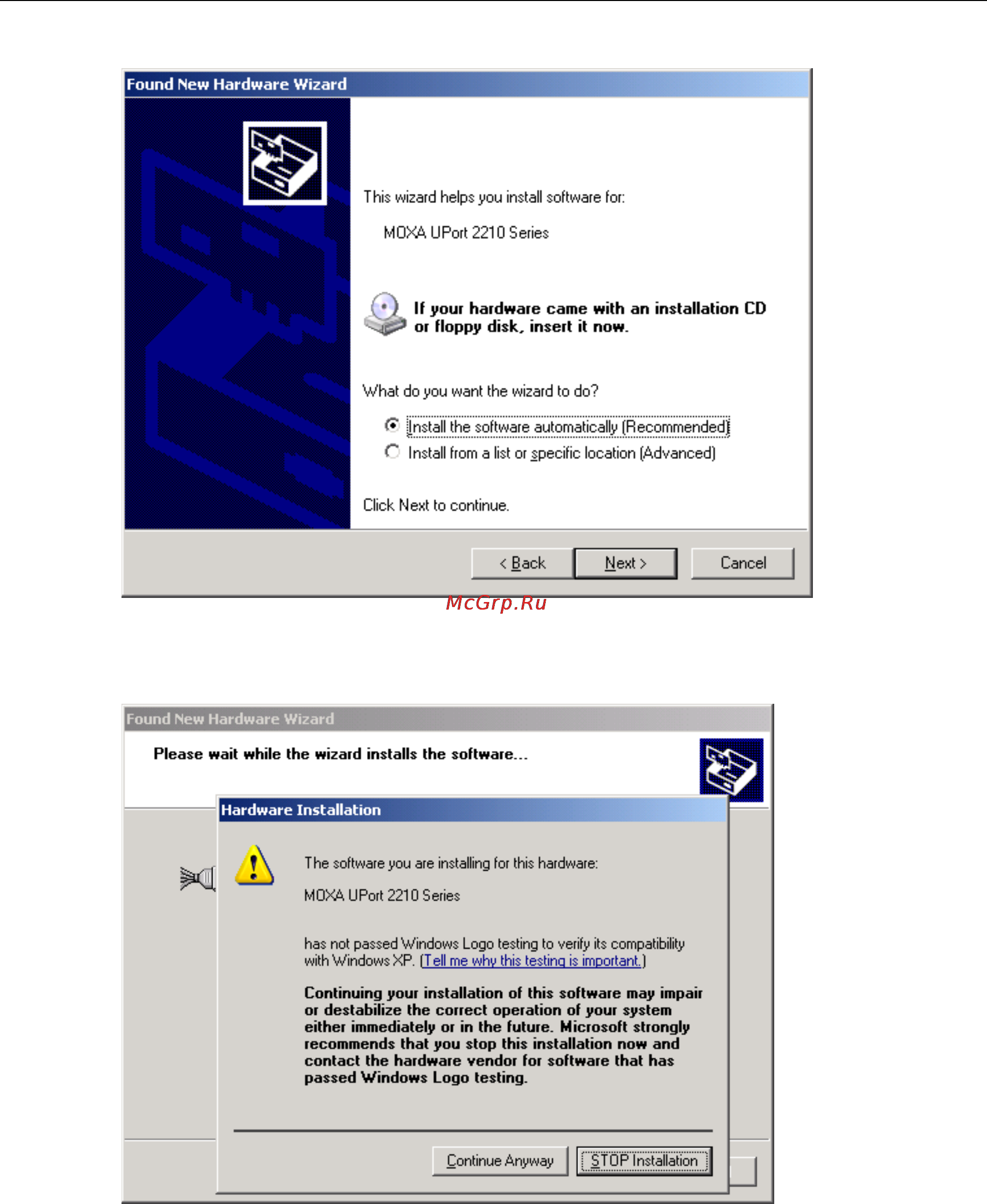 Moxa UPort 2410 [15/36] Uport 2000 series driver installation