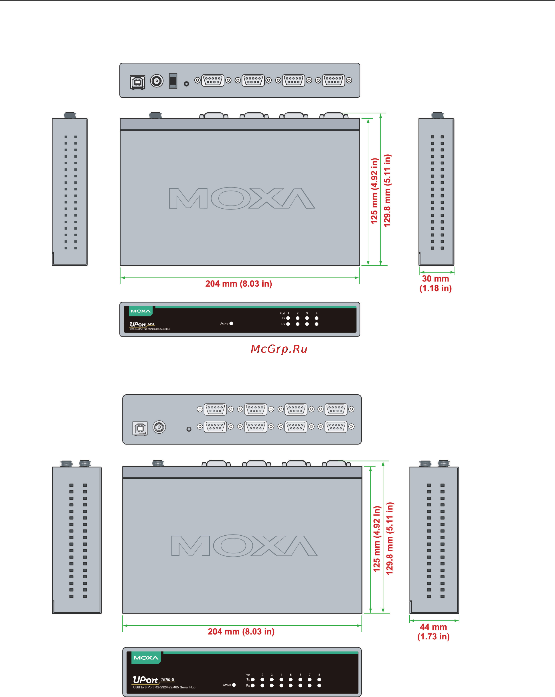 Moxa UPort 1610-16 [11/50] Uport 1410 1450 1450i
