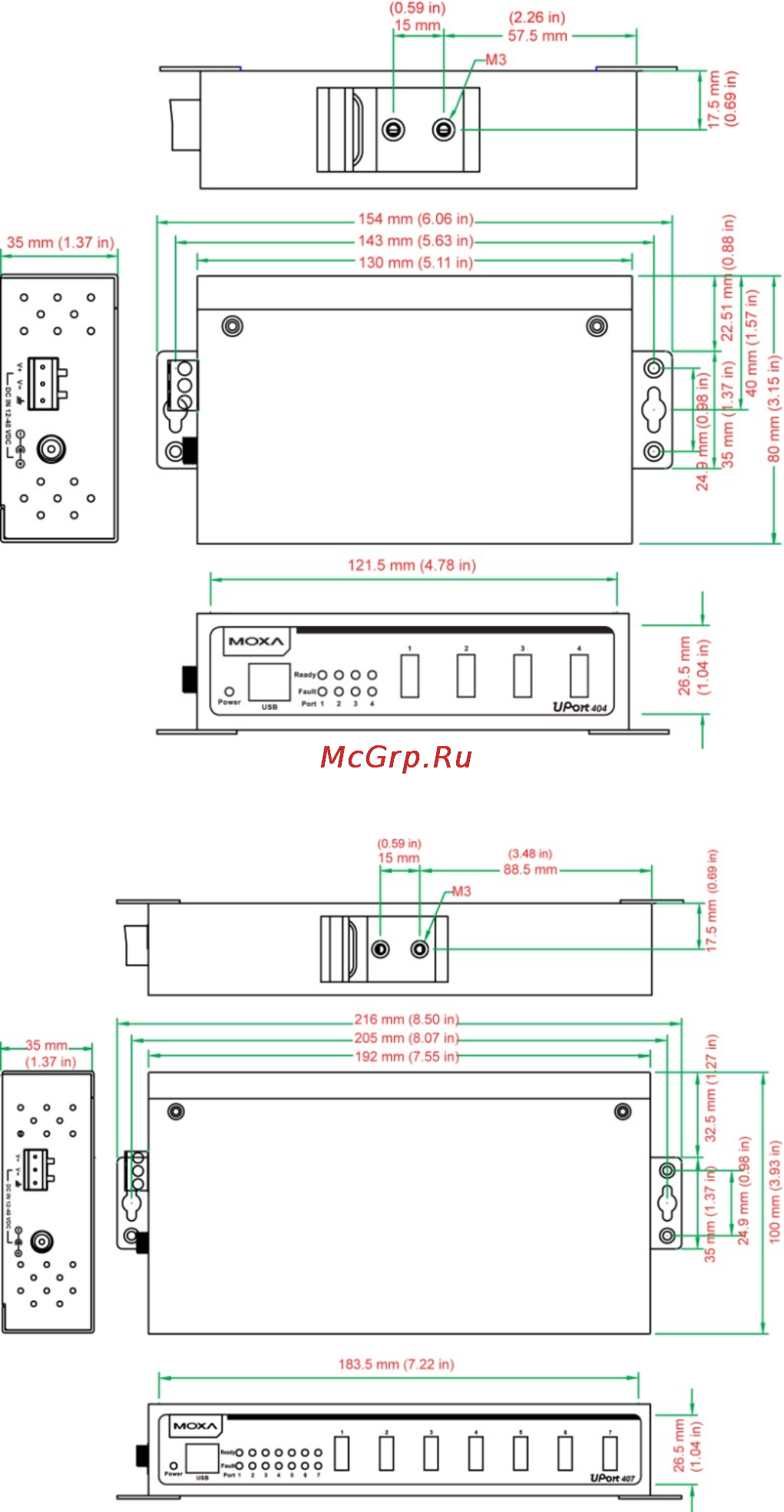 Moxa UPort 207 [6/9] Uporttm 404