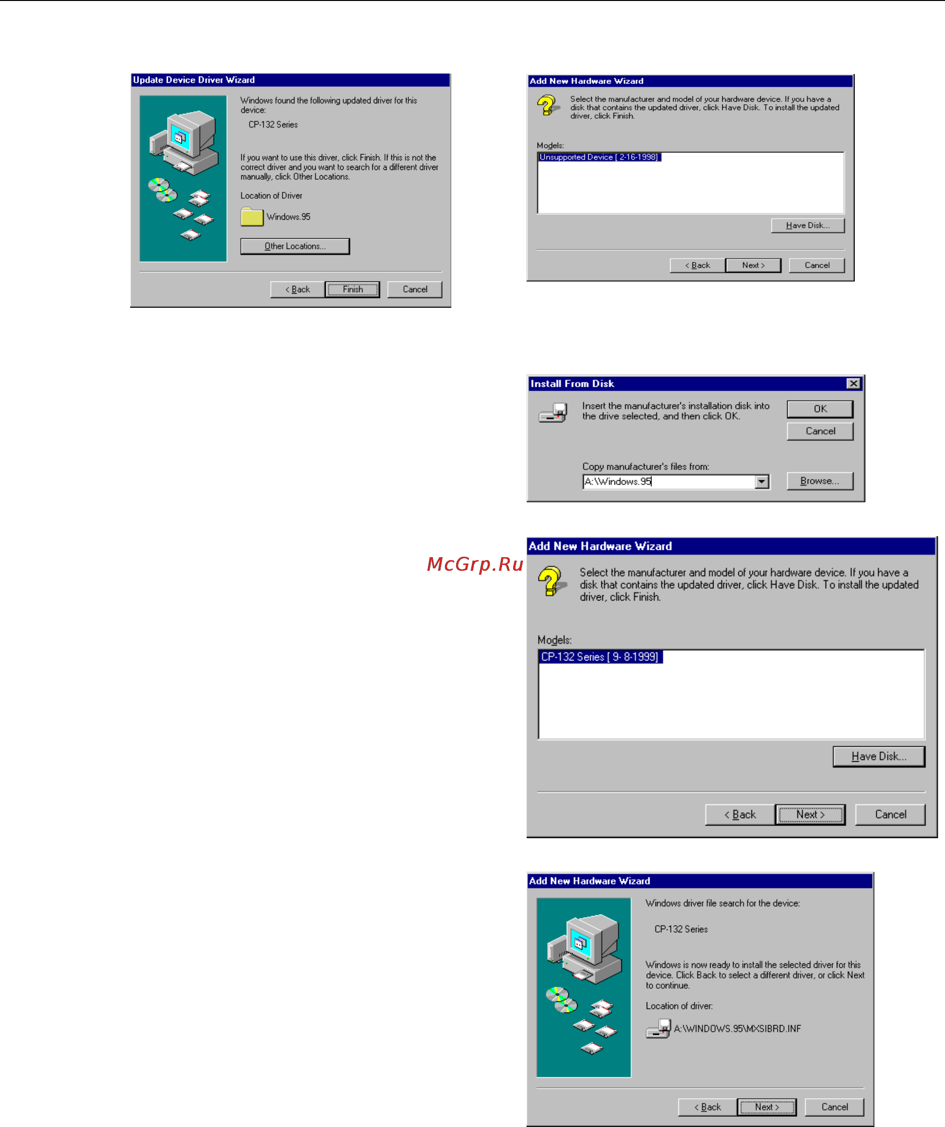 Moxa CP-132 [21/45] Cp 132 series software installation