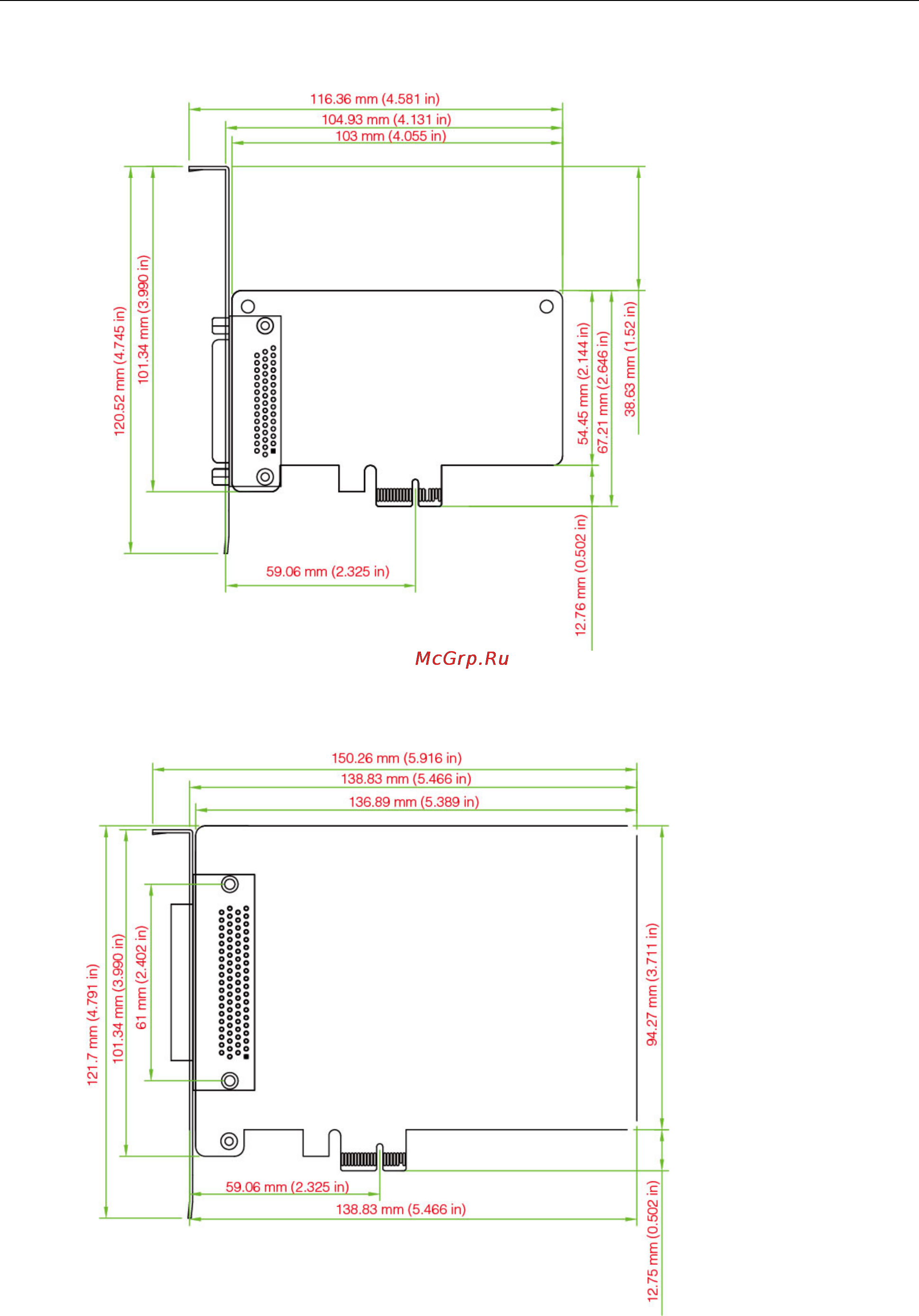 Moxa CP-116E-A [15/111] Cp 134el a i dimensions
