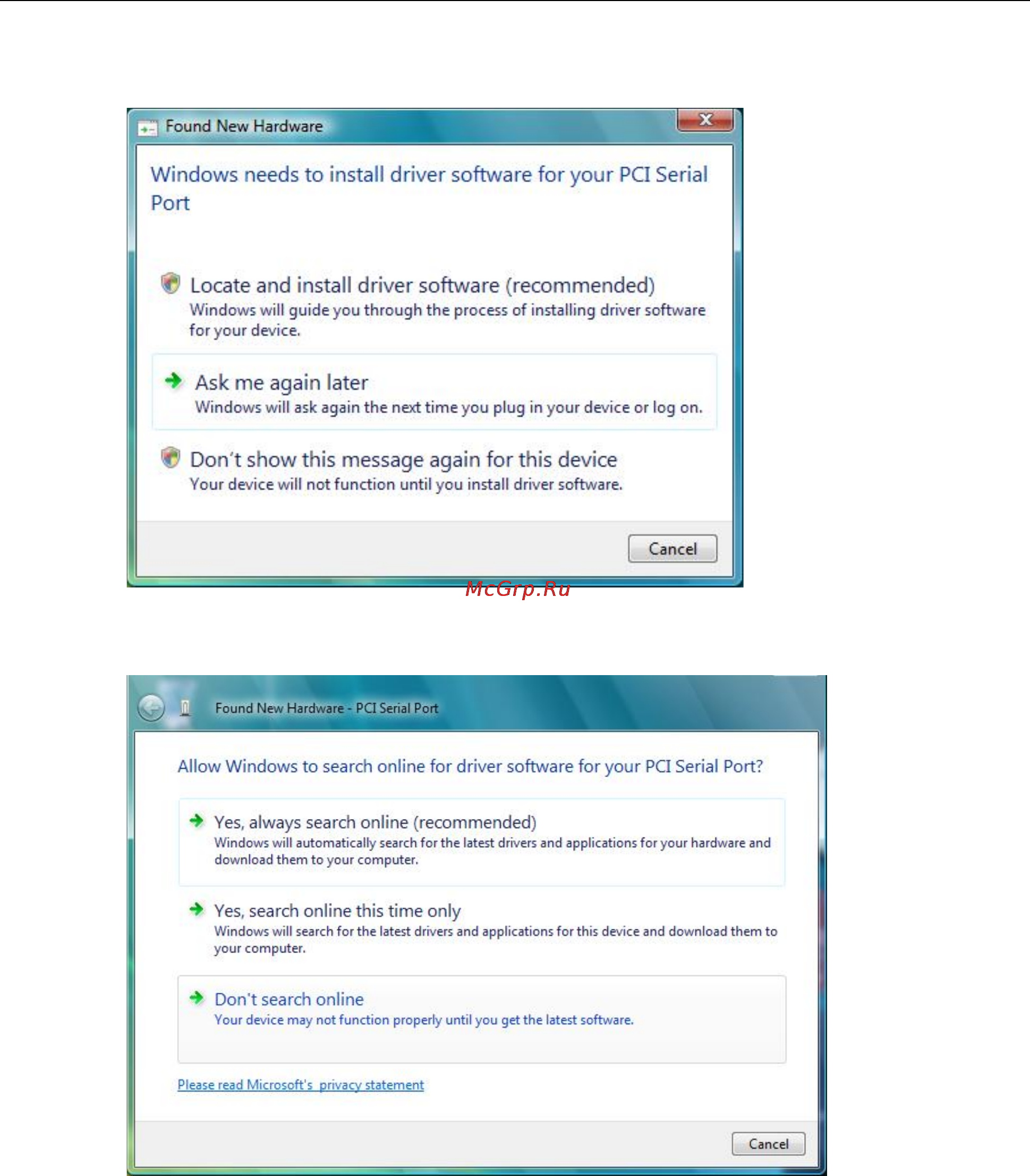 Moxa CP-104EL-A-DB9M [30/111] Pci express boards software installation
