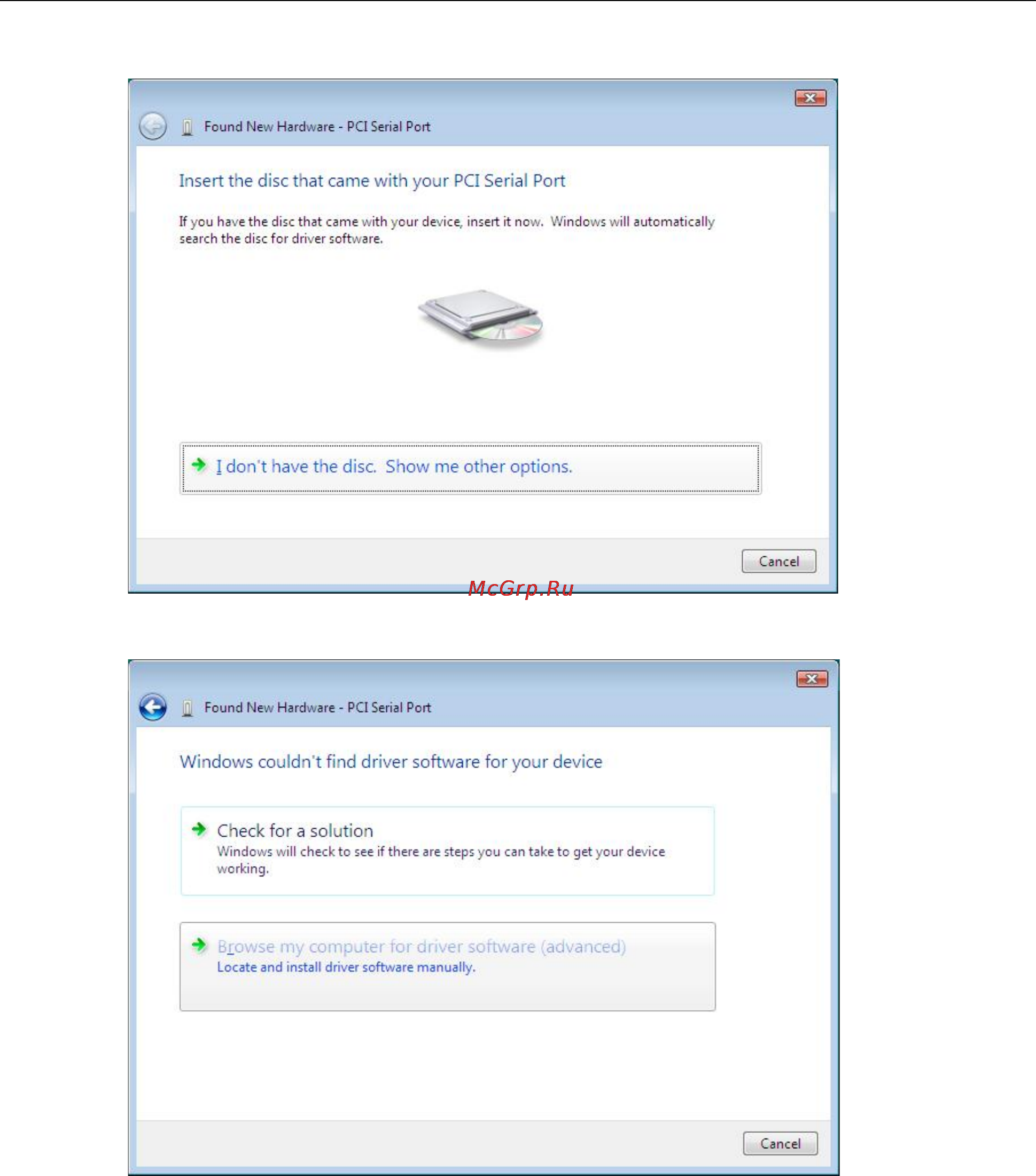 Moxa CP-112UL-DB9M [38/131] Universal pci board software installation