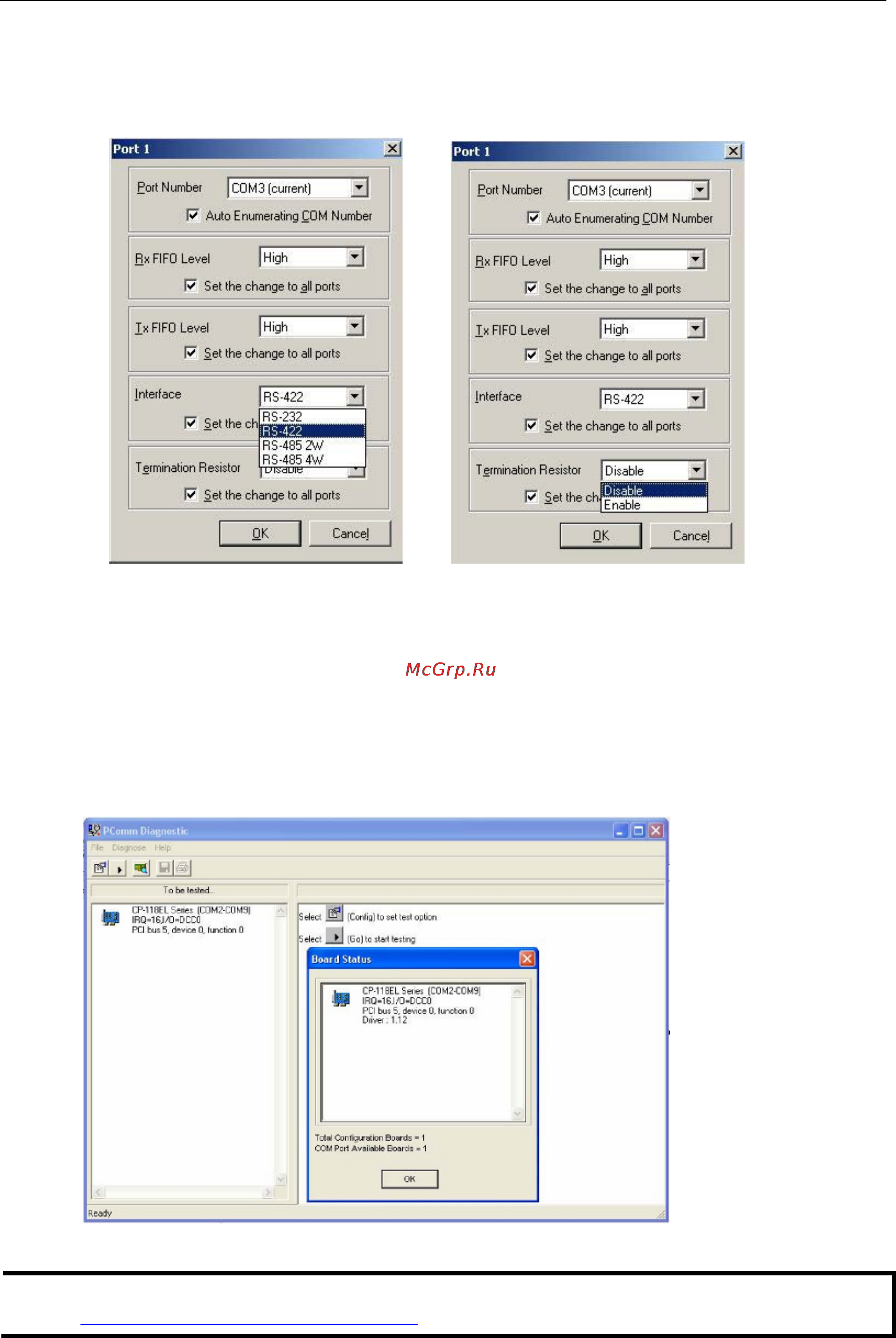 Moxa CP-132UL-I-DB9M [49/95] Using moxa pcomm utility