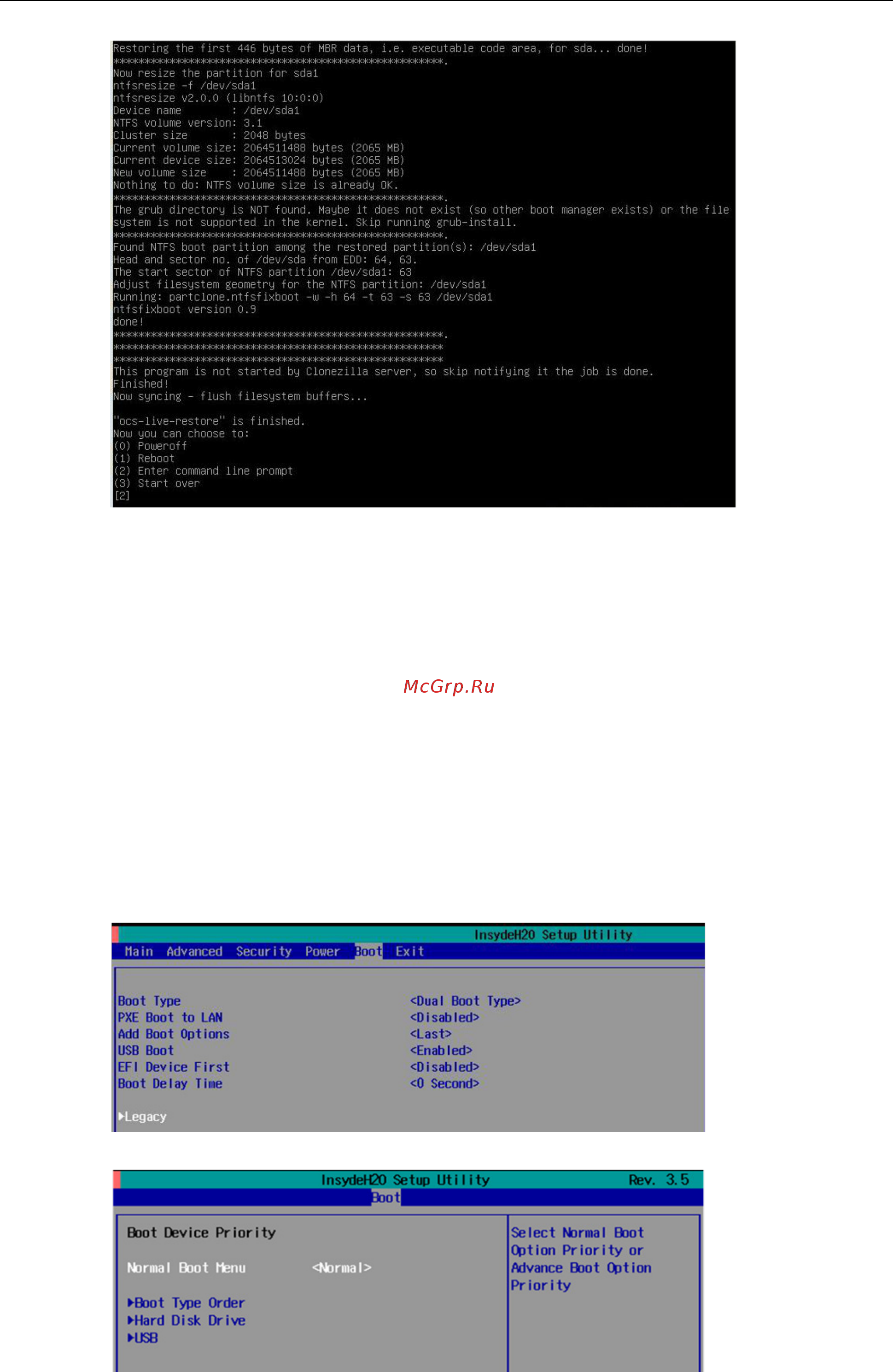 Moxa DA-682A-C7-W7E [78/112] Step 6 reset the bios to its original state