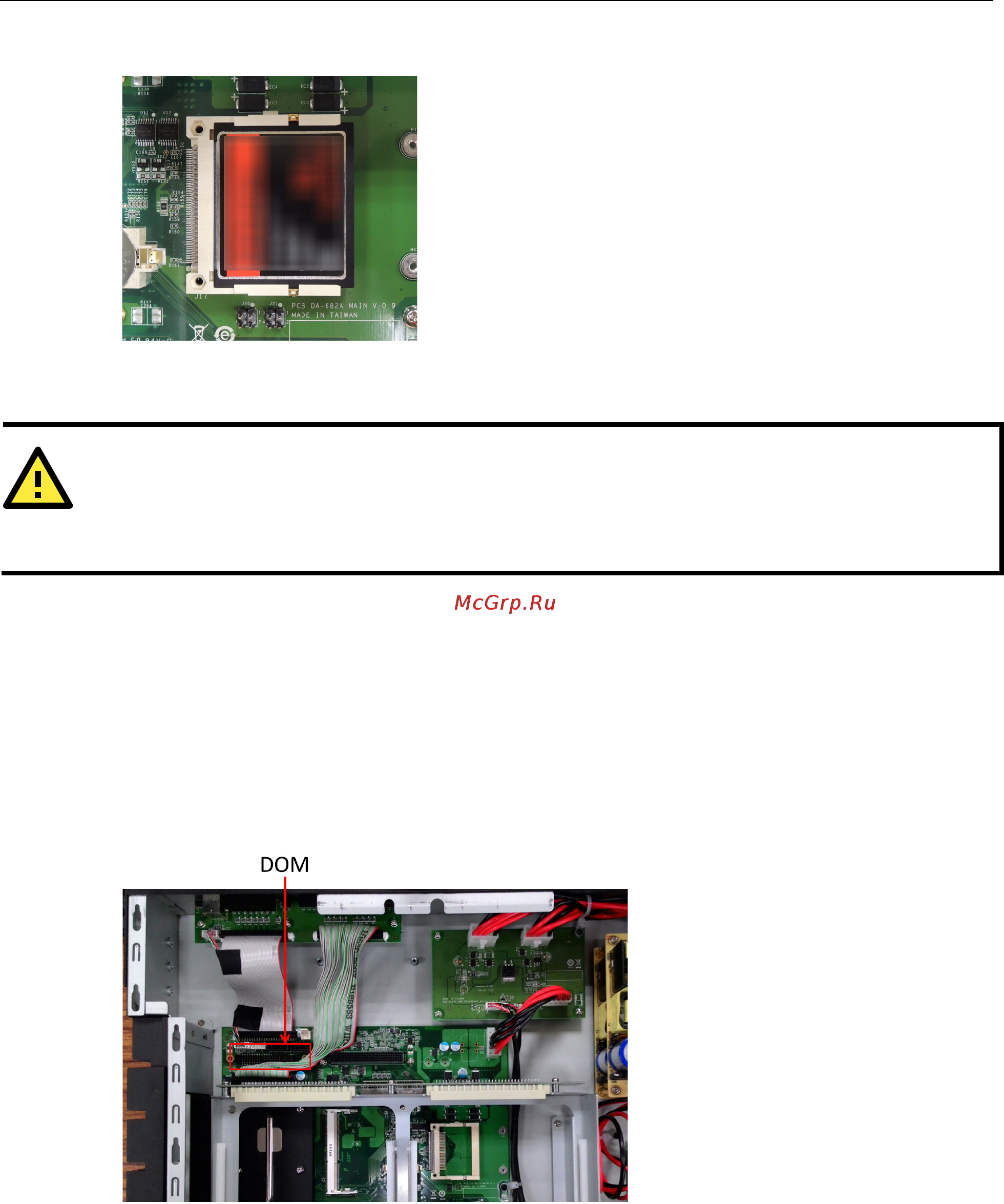 Moxa DA-682A-C7-DPP [22/45] Installing a disk on module dom