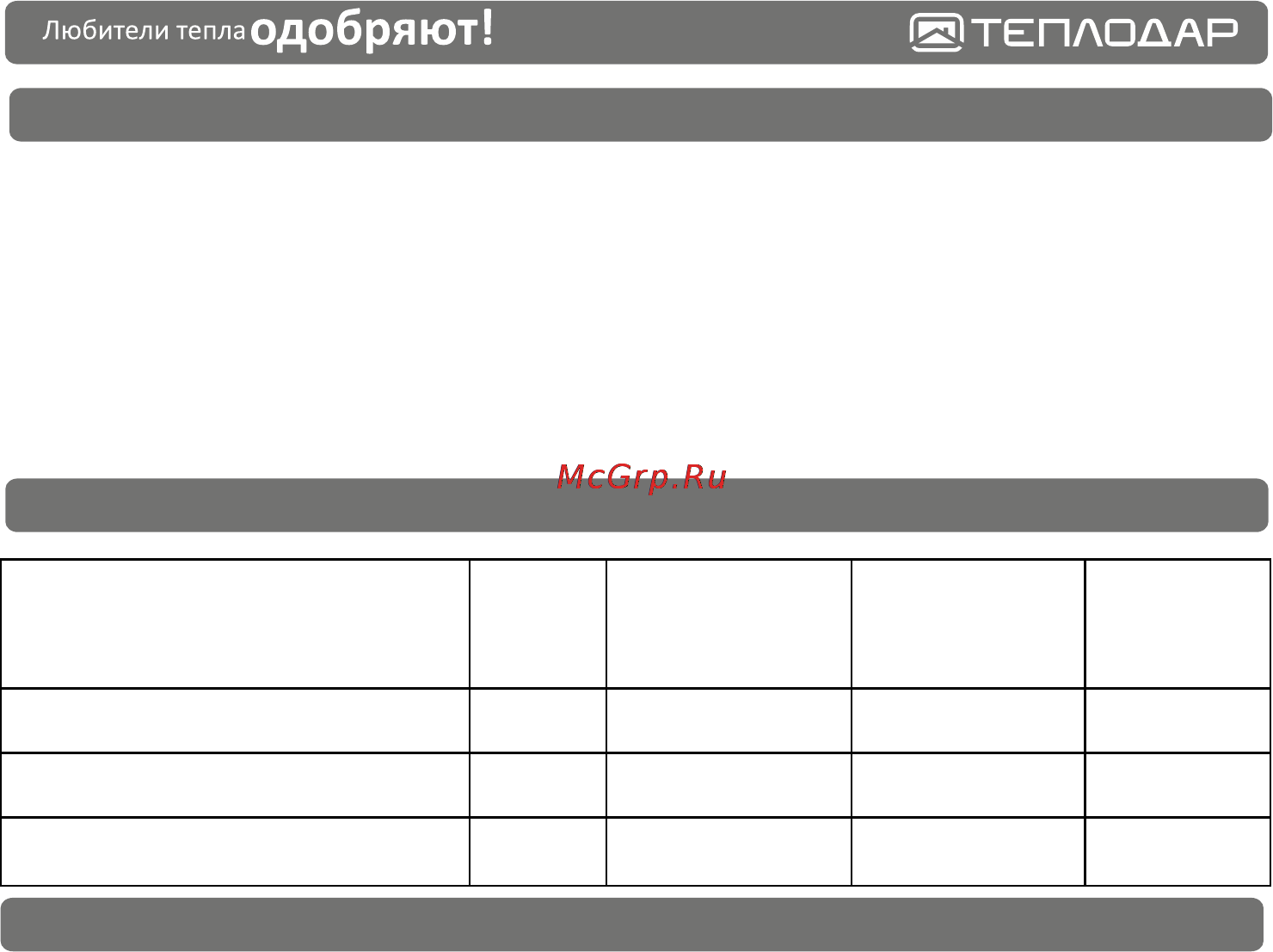 Теплодар Твист [14/20] Отметка о гарантийном ремонте