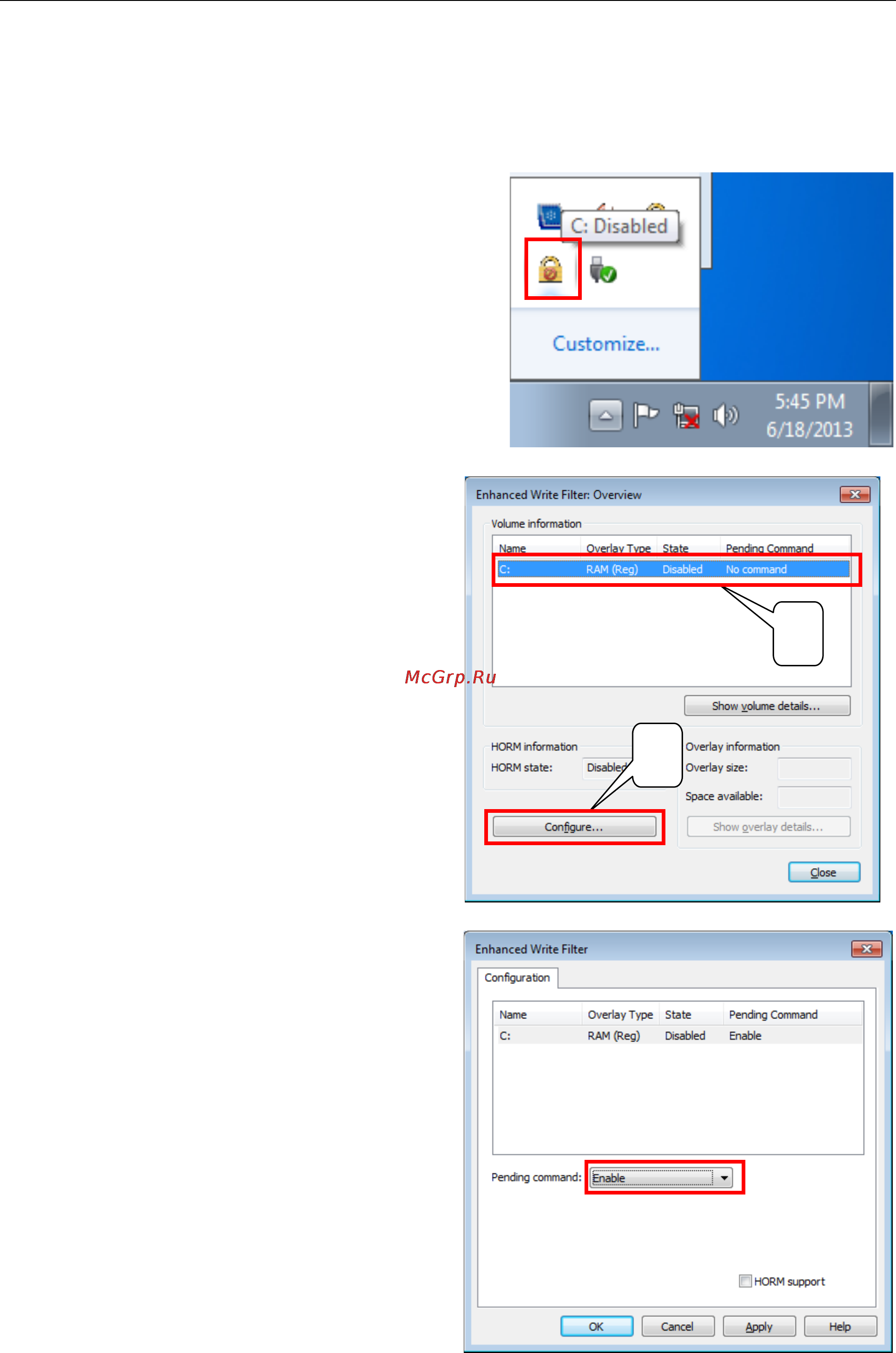 Moxa DA-685-W7E [10/38] Enabling enhanced write filter