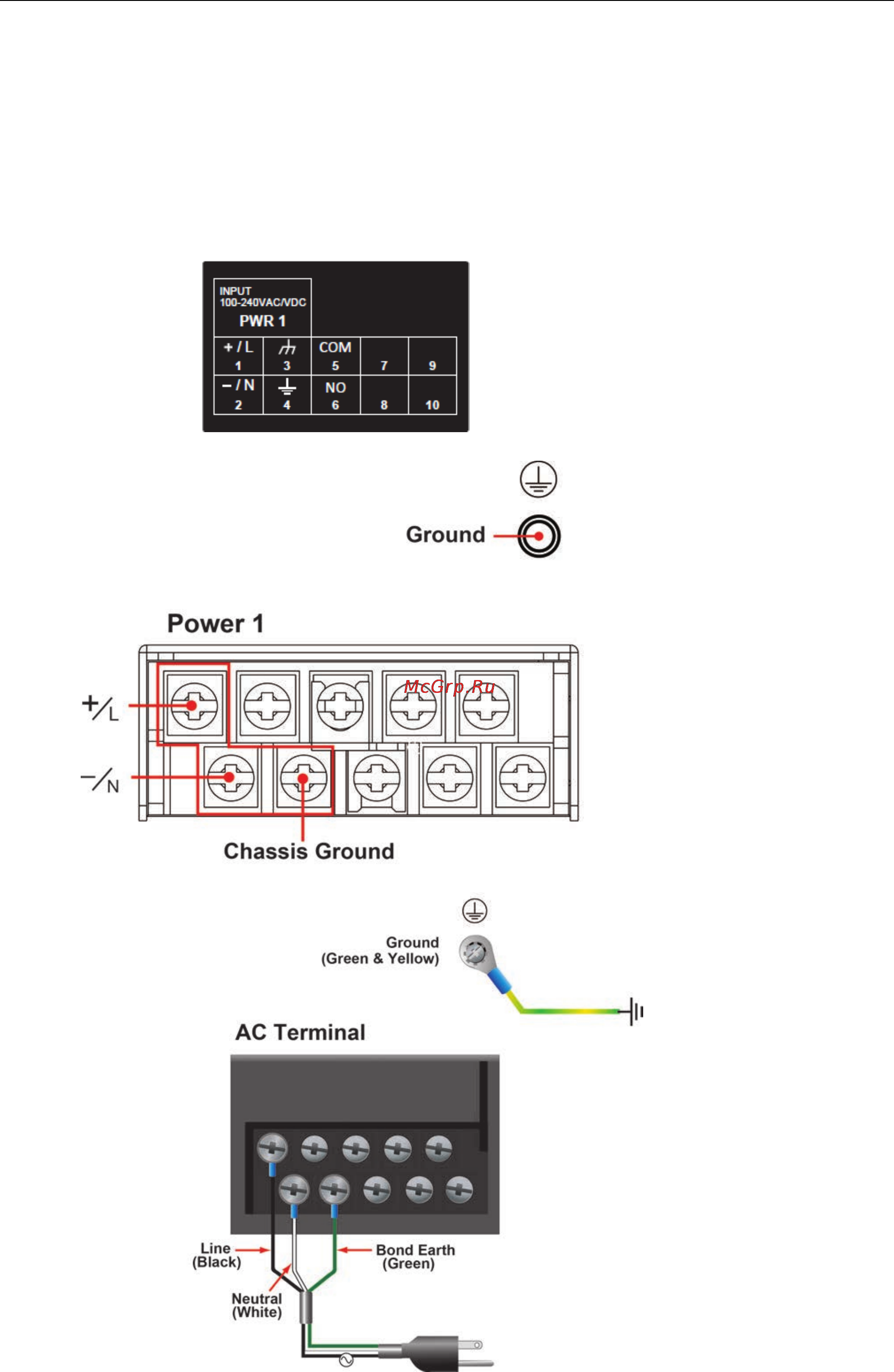 Moxa DA-820-C7-SP-HV-T [14/56] Alternating current ac single power
