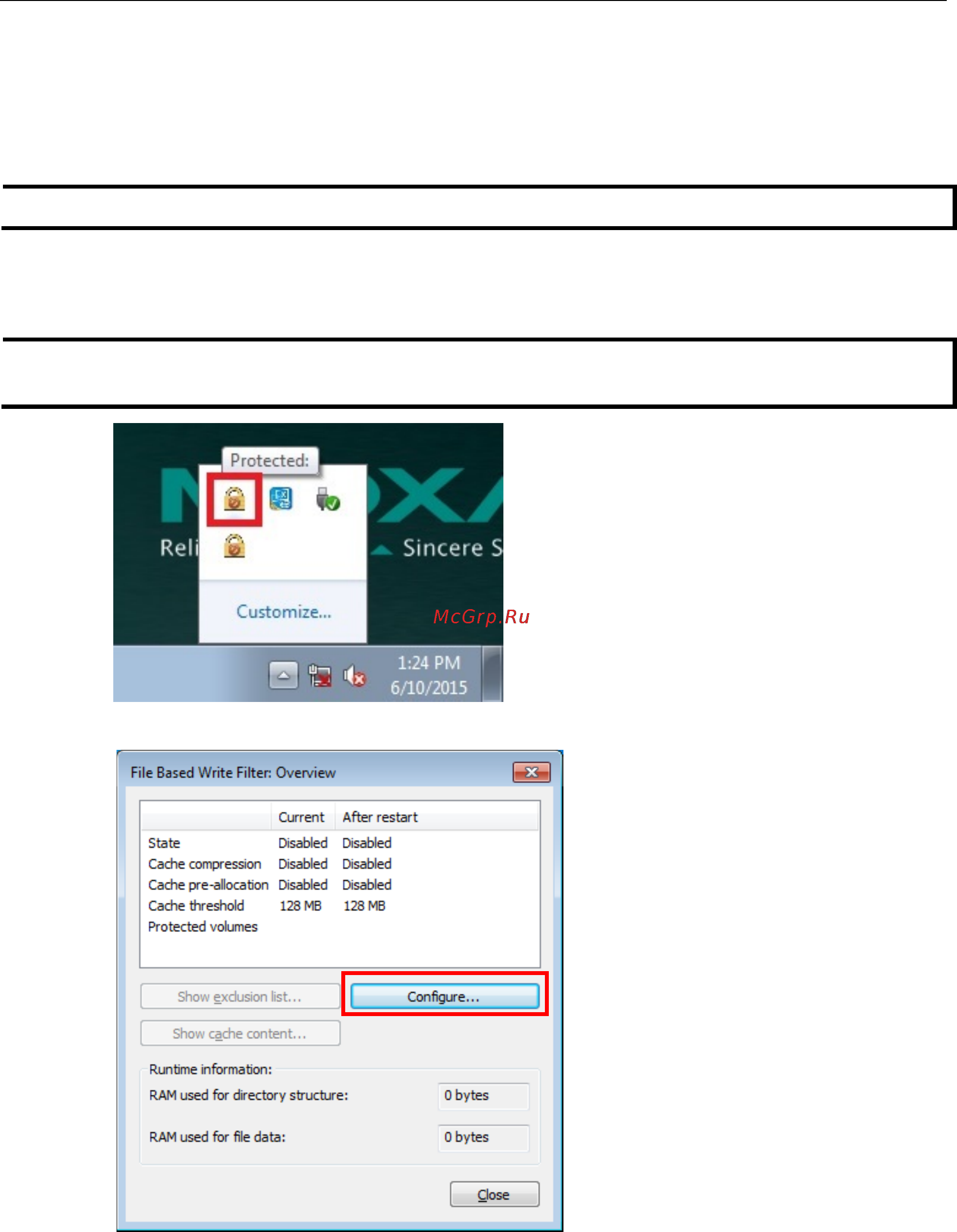Moxa V2201-E2-T [19/61] Configuring file based write filter