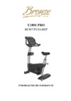 Bronze Gym U1001 PRO Руководство пользователя