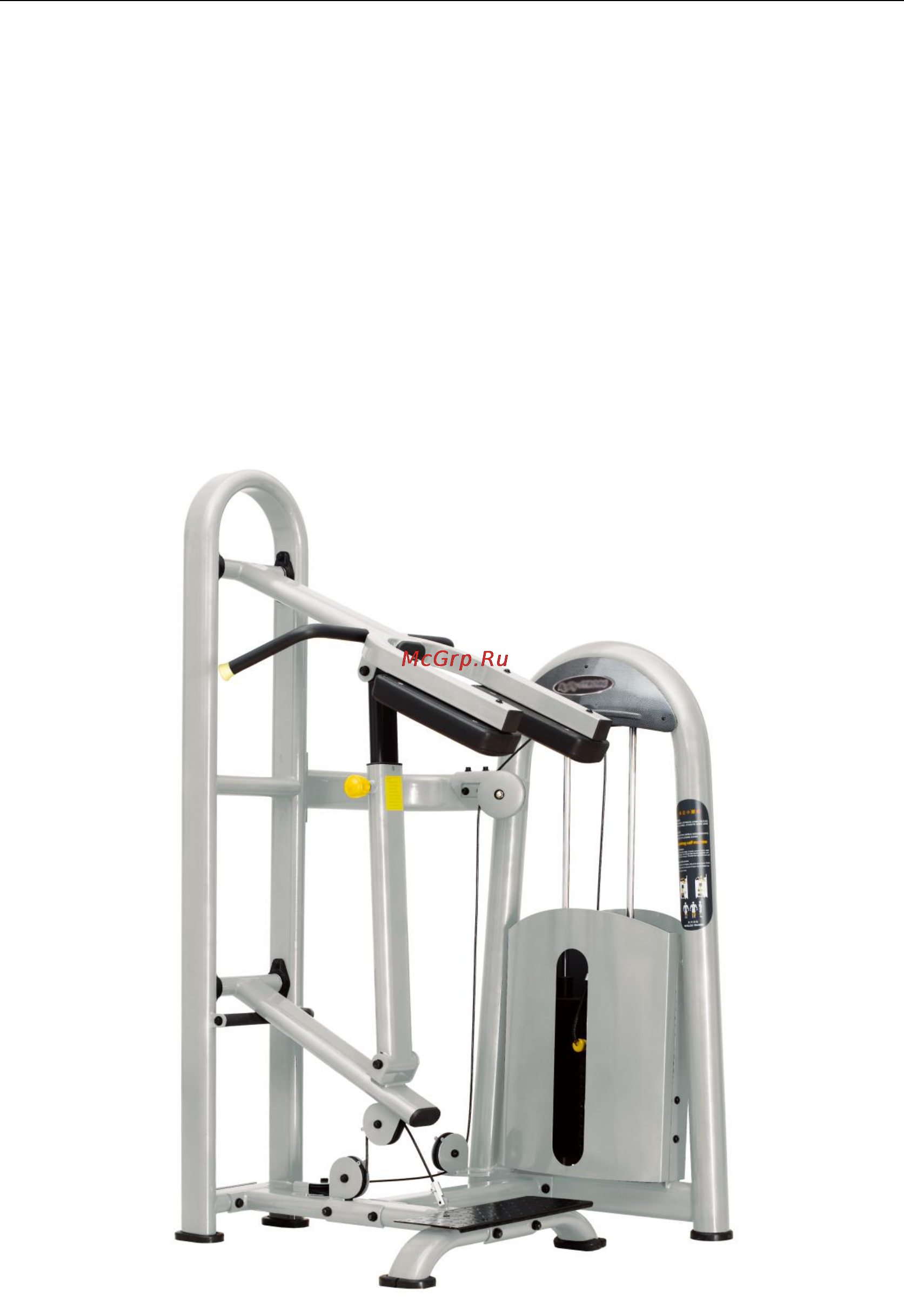 Bronze Gym K-017 Голень стоя Руководство пользователя онлайн